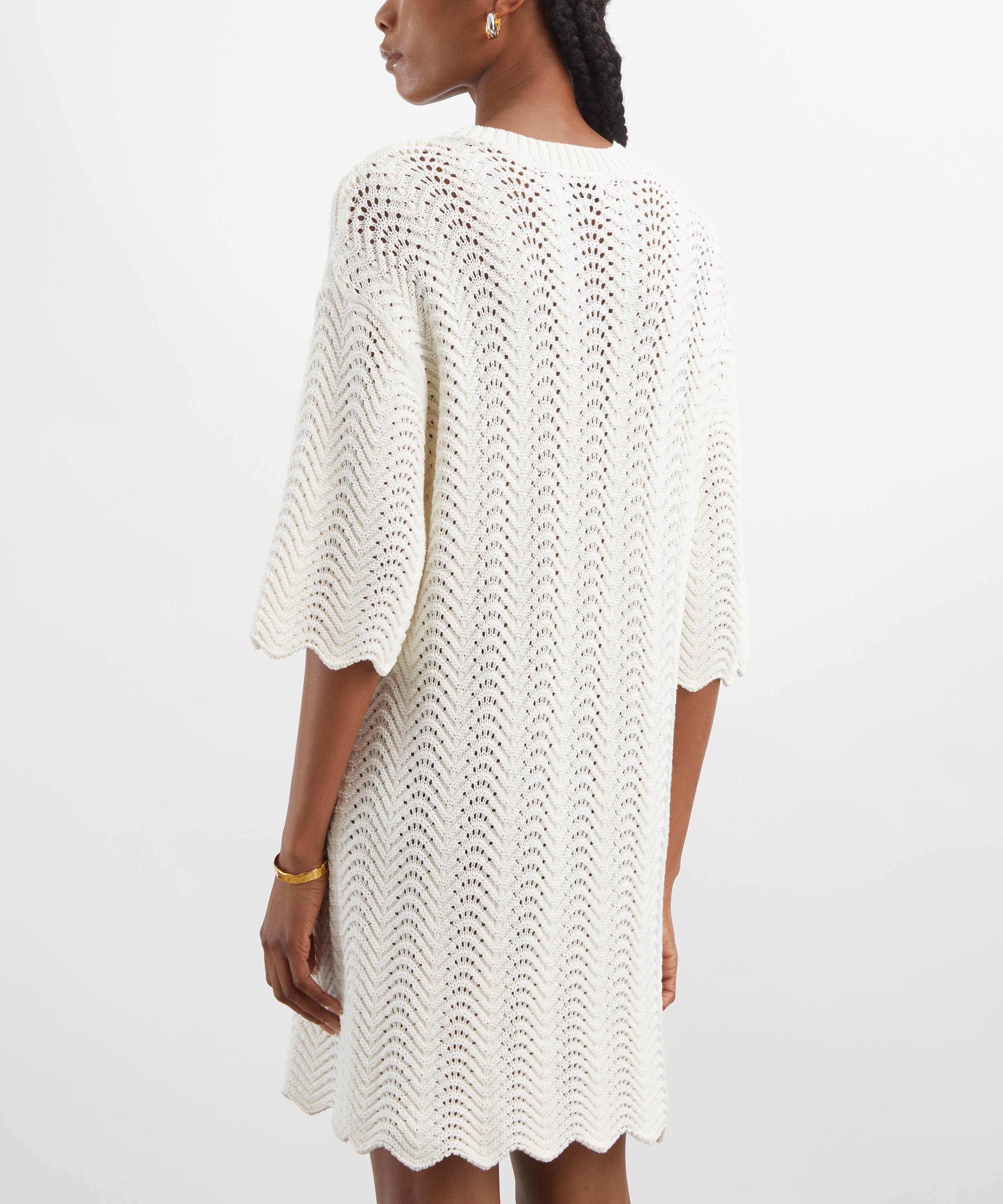 LOULOU DE SAISON - Wafa Ottoman Crochet Dress image number 3