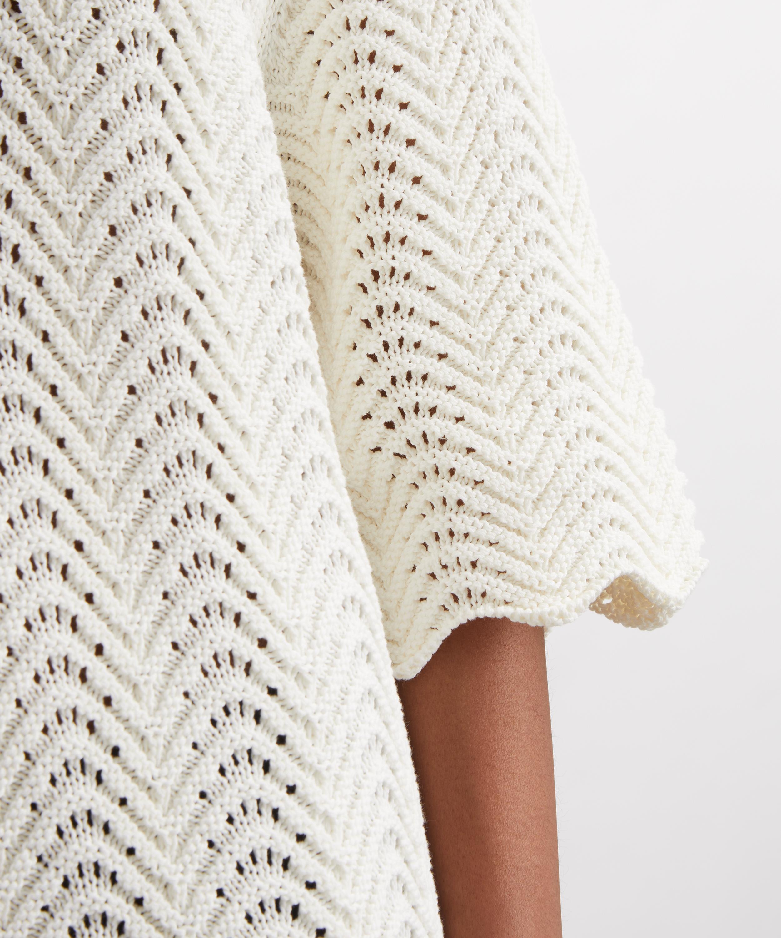 LOULOU DE SAISON - Wafa Ottoman Crochet Dress image number 4