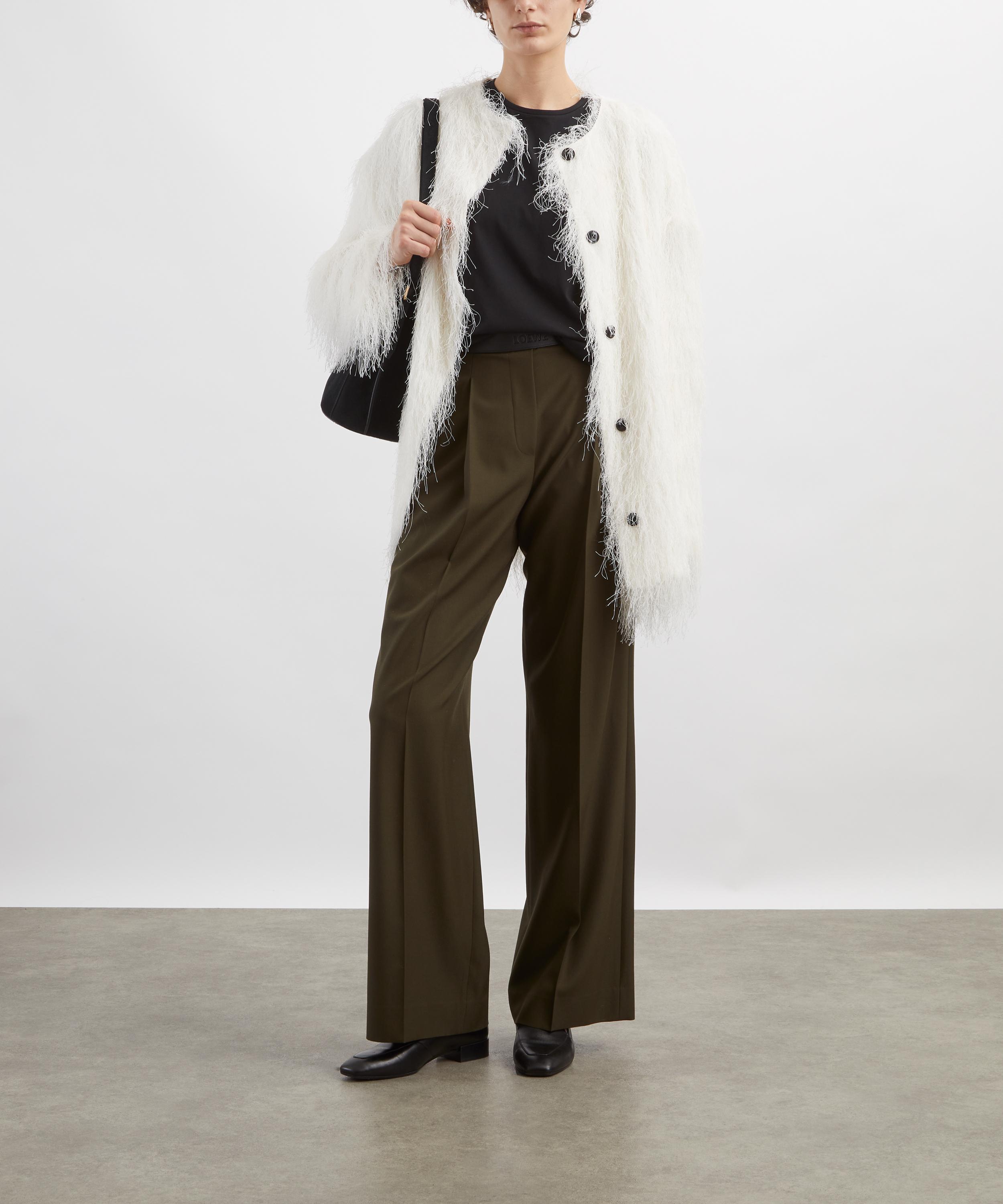 LOULOU DE SAISON - Black Osis Oversized T-Shirt image number 1