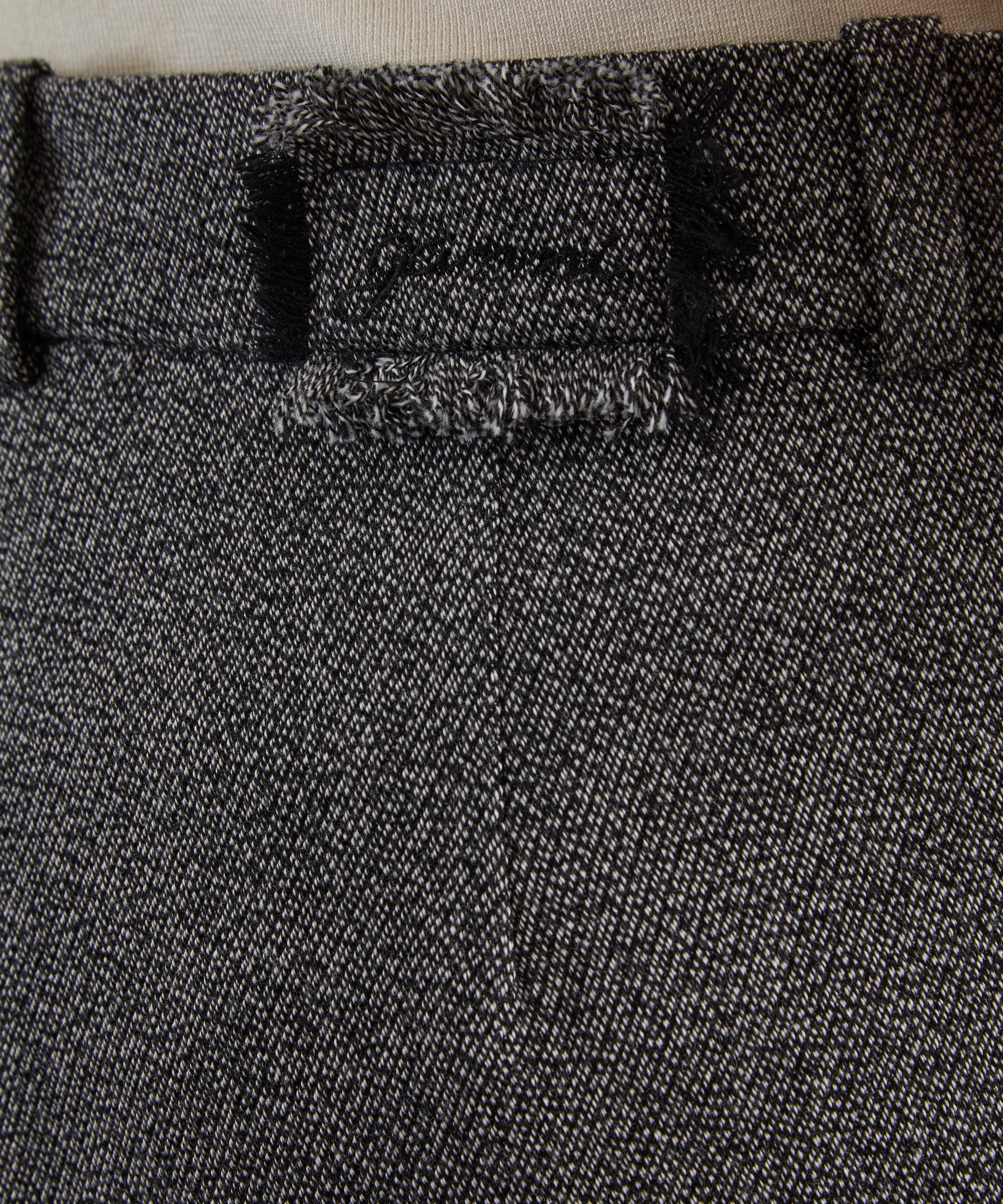 Ganni - Mouline Suiting Mini Skirt image number 4