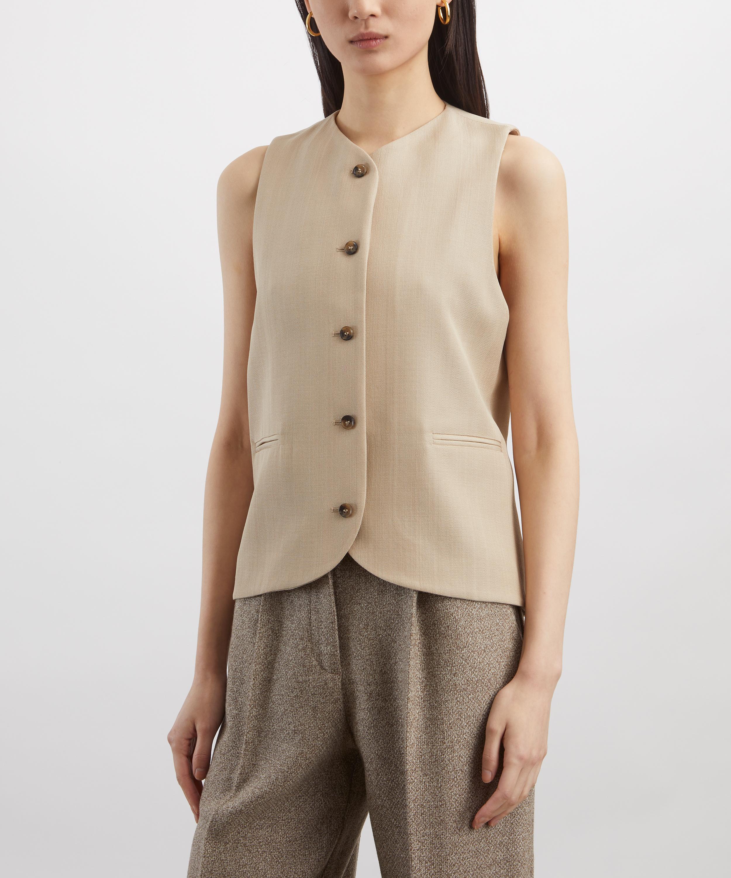 LOULOU DE SAISON - Paco Tailored Waistcoat image number 2