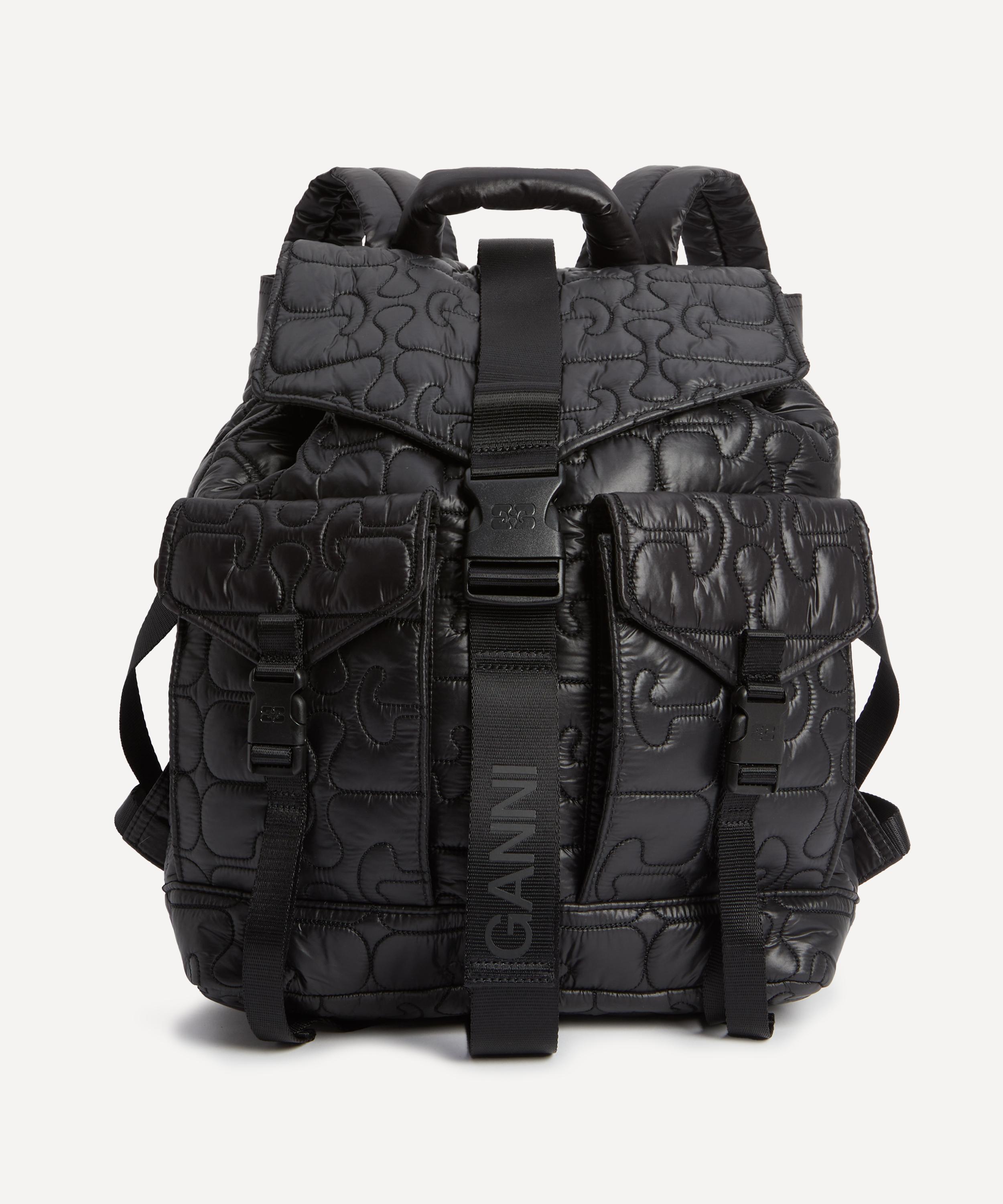 Ganni - Quilted Backpack