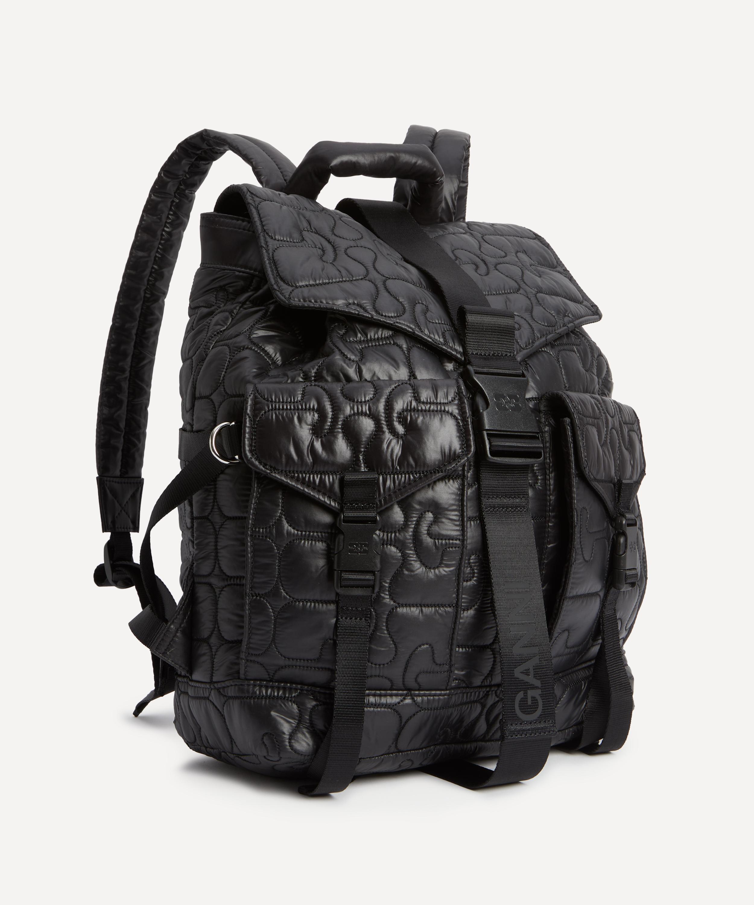 Ganni - Quilted Backpack image number 2