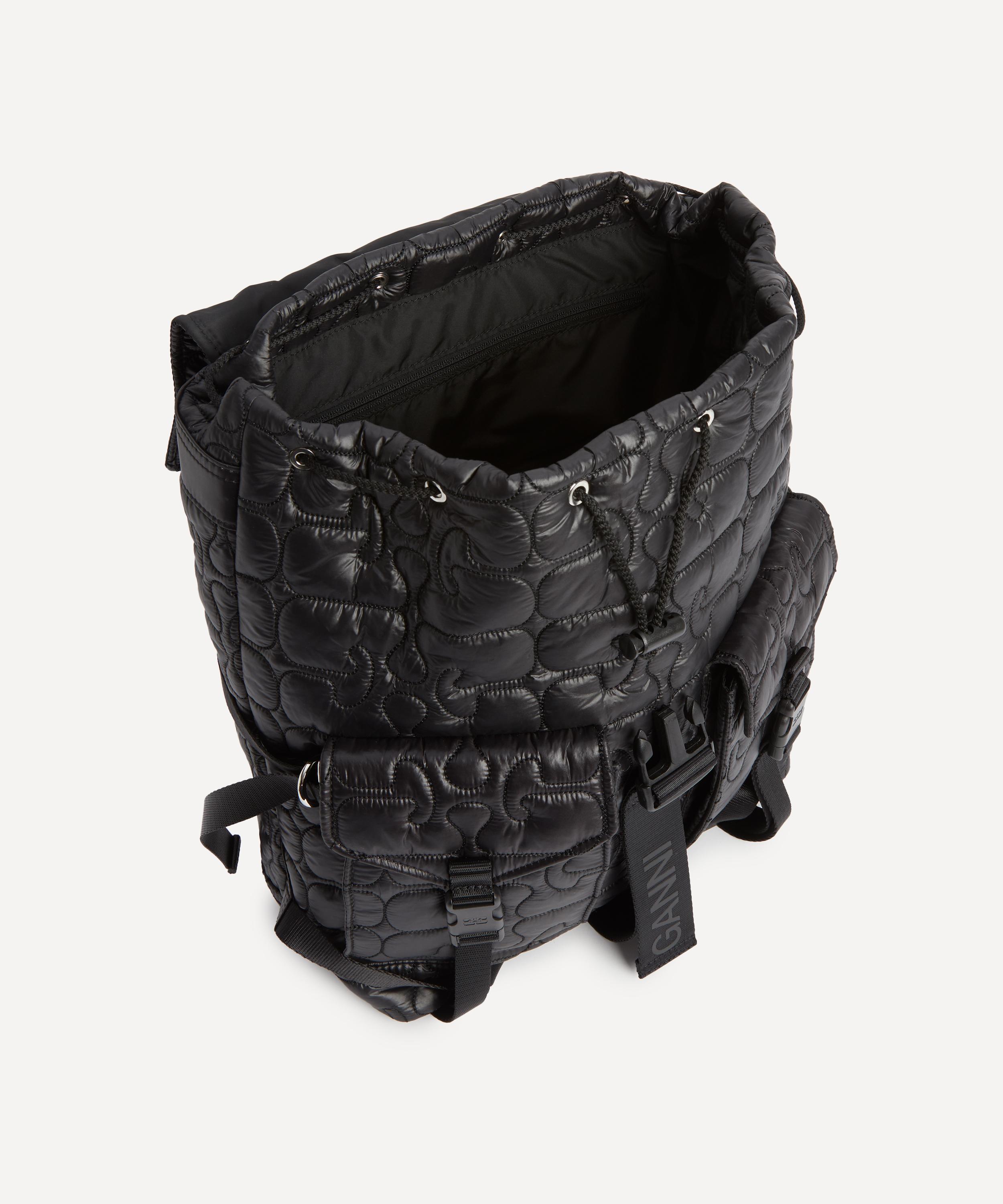 Ganni - Quilted Backpack image number 5