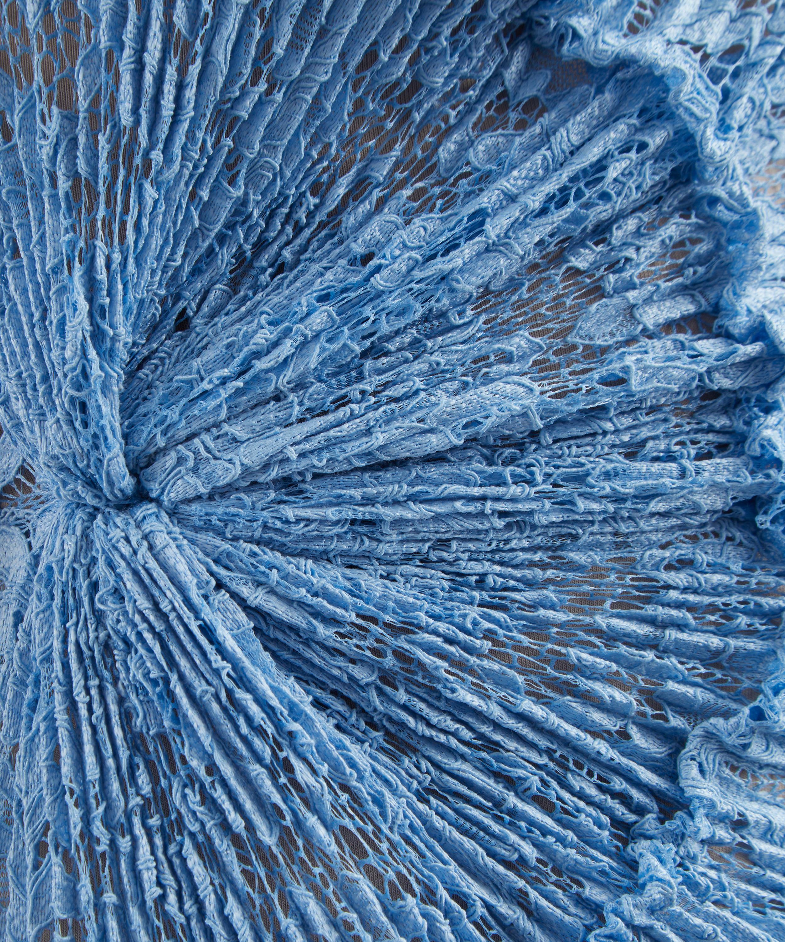 Georgia Hardinge - Blue Spiral Floor-Length Dress image number 4