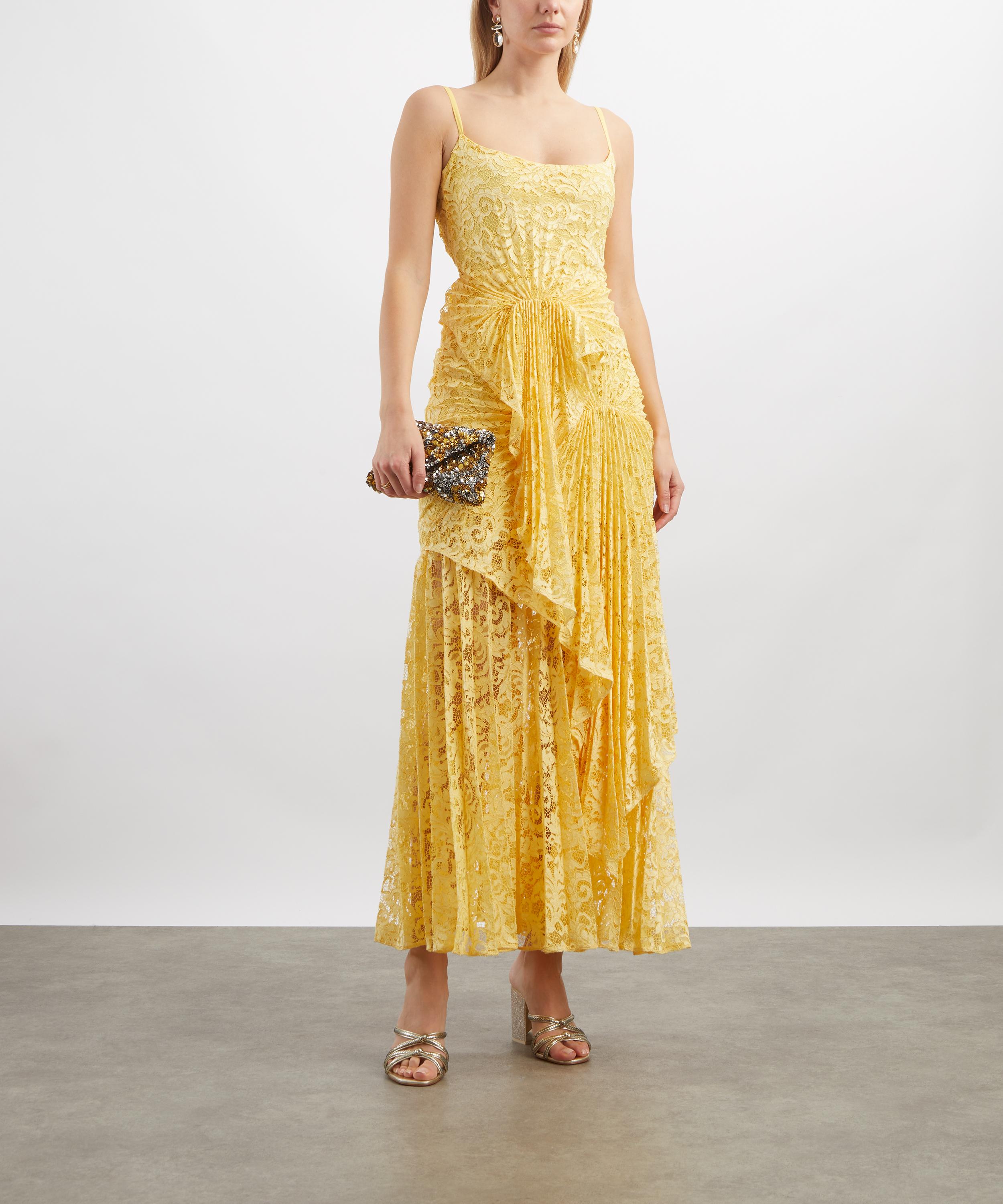 Georgia Hardinge - Riviera Lemon Floor-Length Dress image number 1