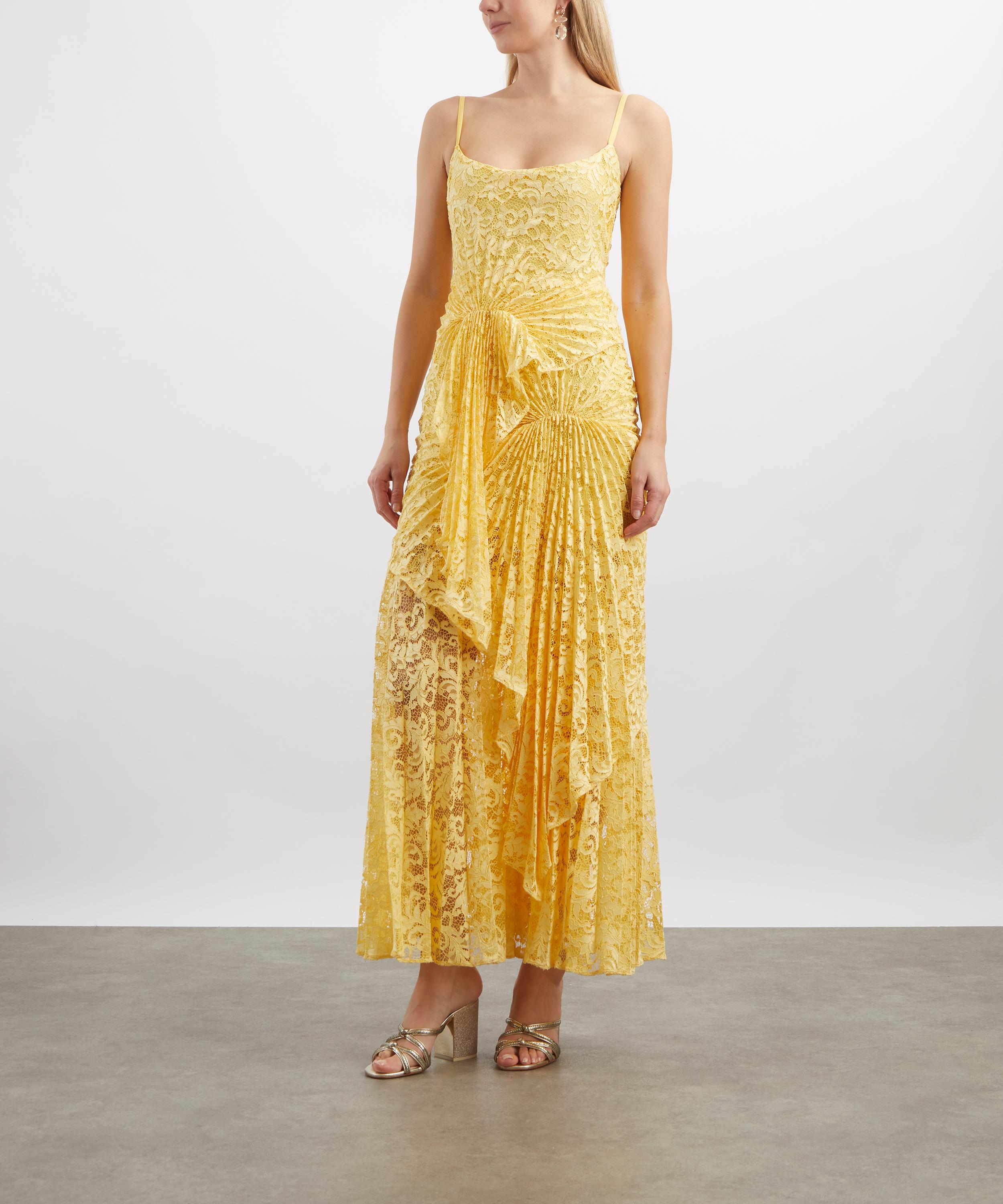 Georgia Hardinge - Riviera Lemon Floor-Length Dress image number 2