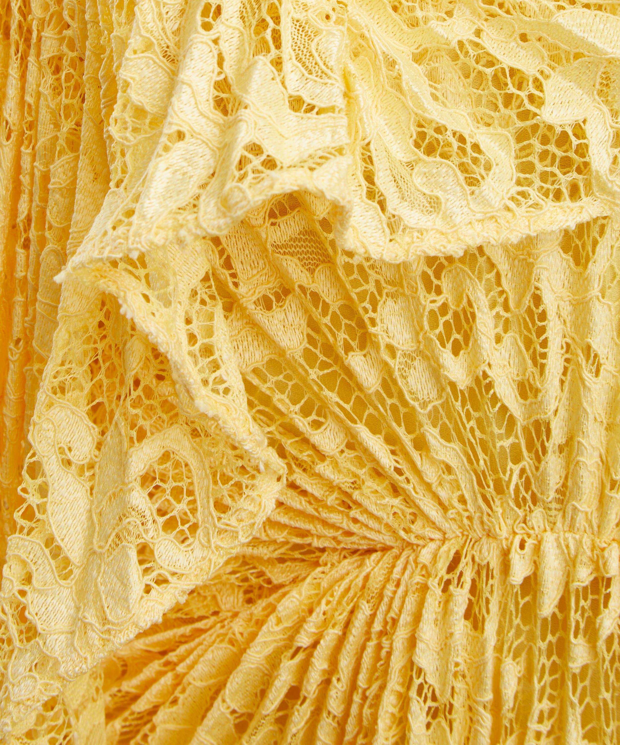 Georgia Hardinge - Riviera Lemon Floor-Length Dress image number 4