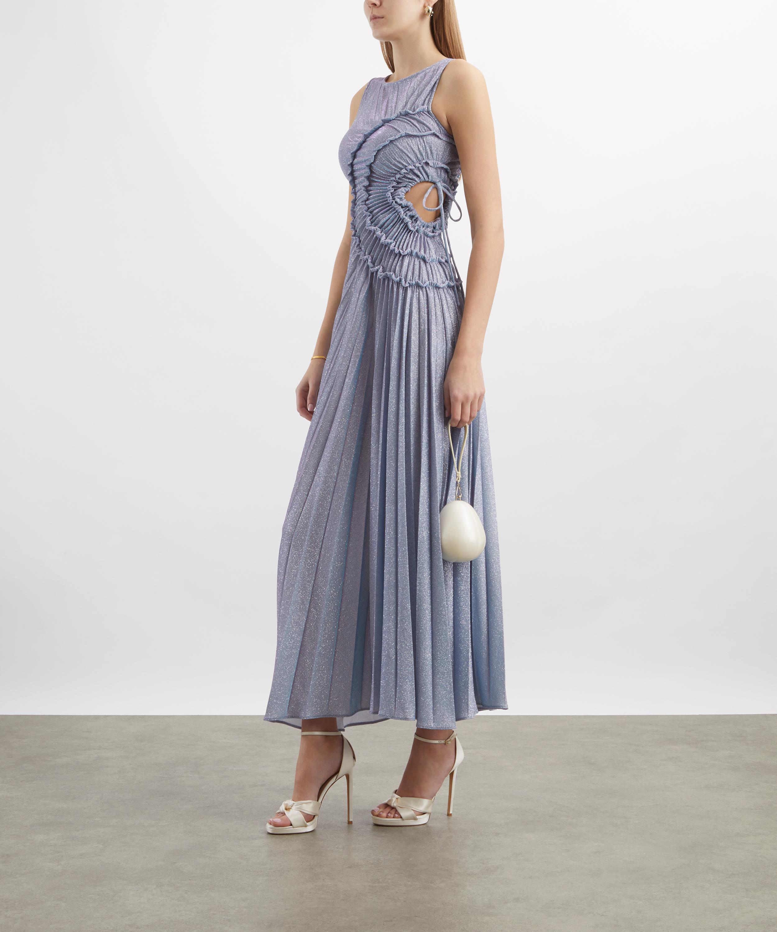 Georgia Hardinge - Solar Lilac Blue Sparkle Dress image number 1