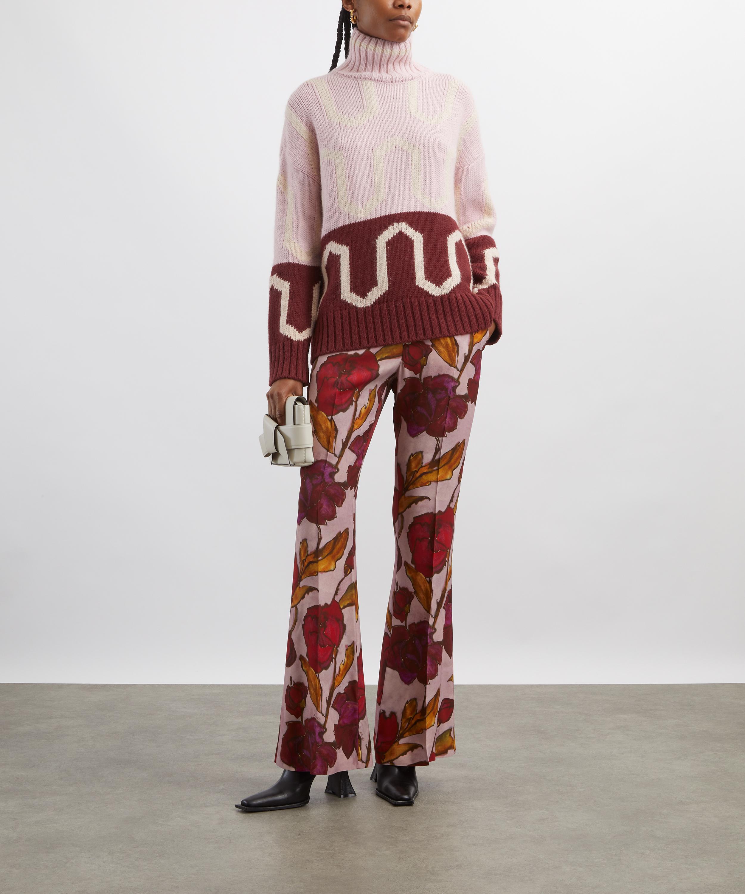 La DoubleJ - Saturday Night French Kiss Plac&eacute;e Trousers image number 1