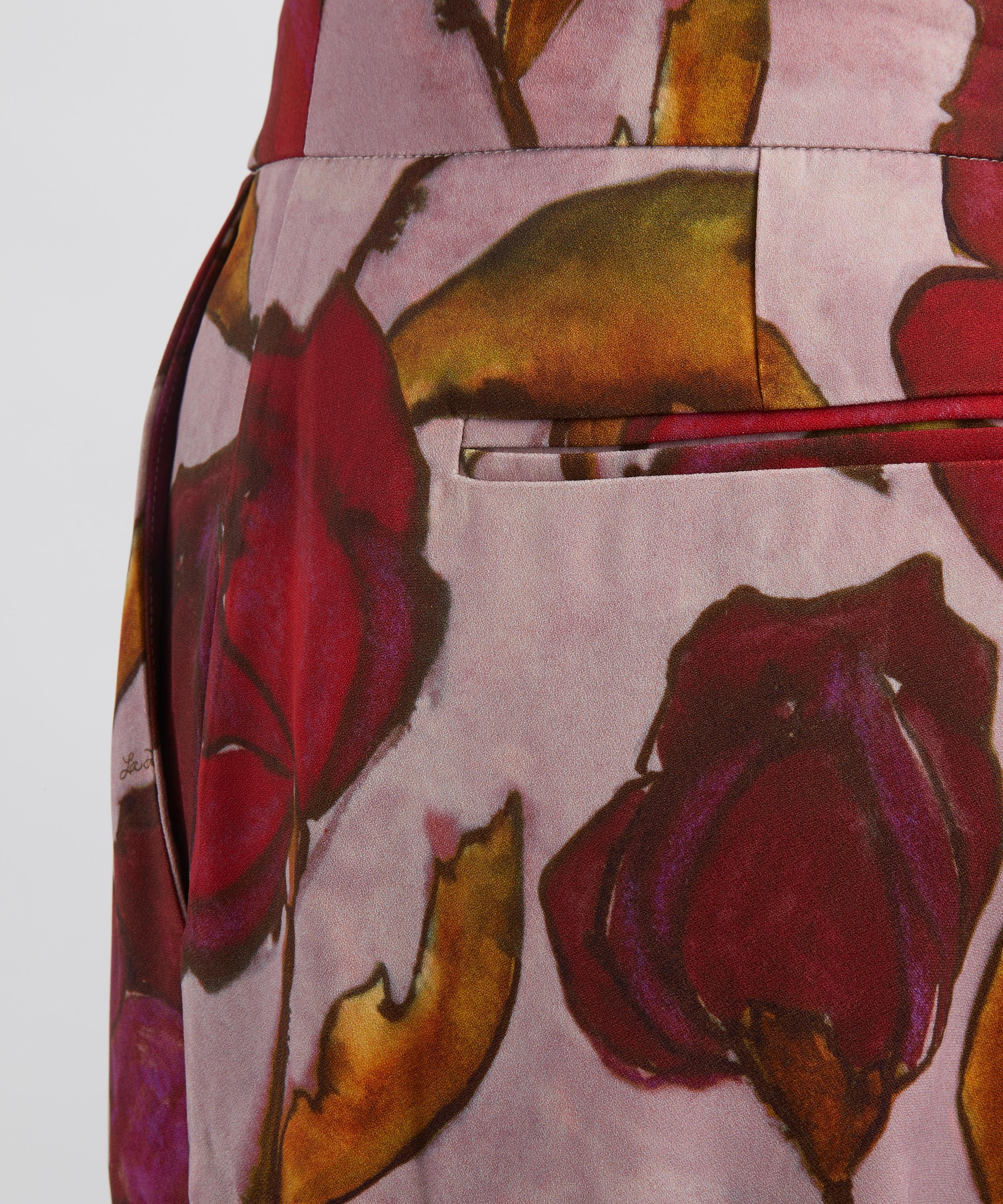 La DoubleJ - Saturday Night French Kiss Plac&eacute;e Trousers image number 4