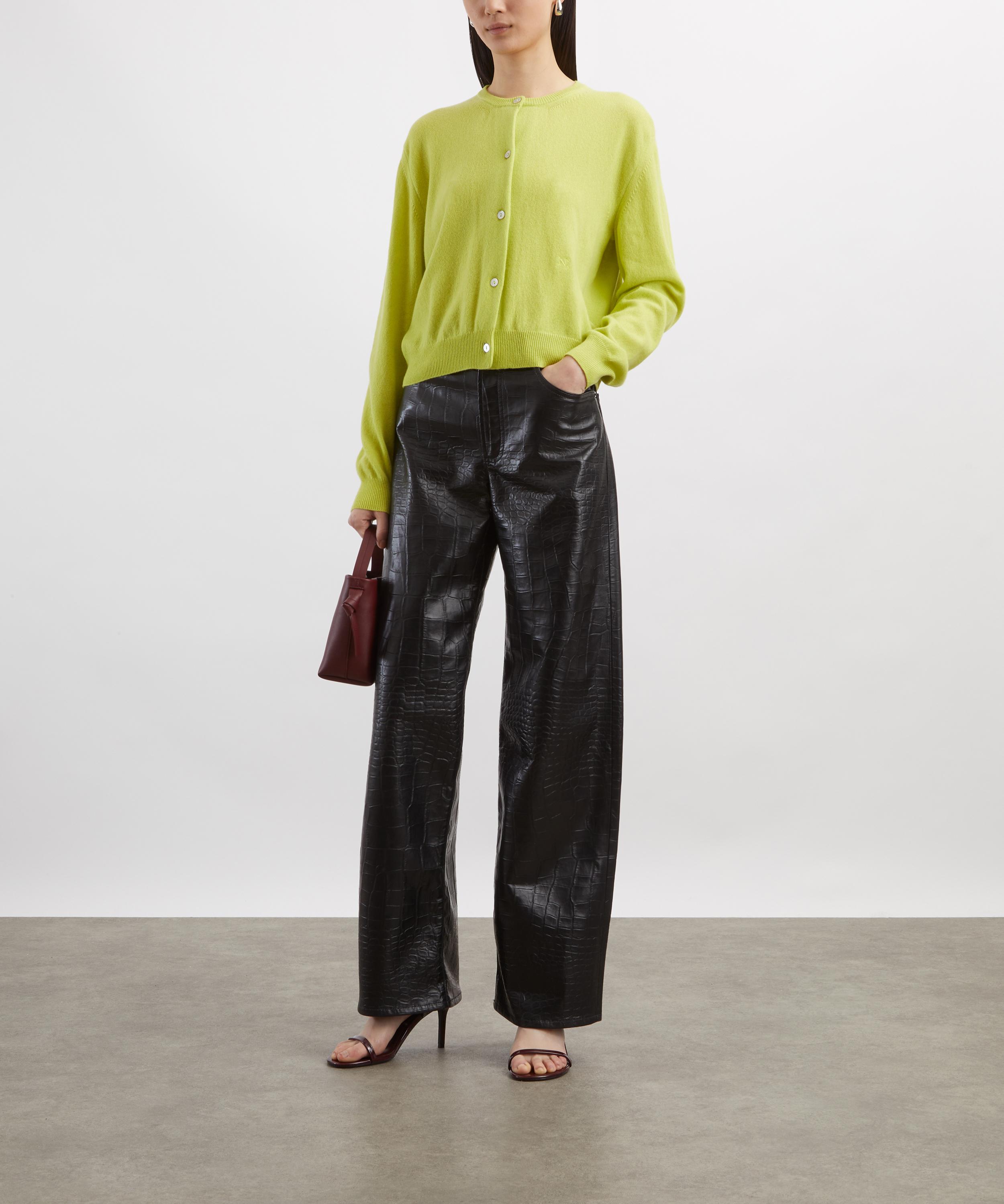 Nackiy&eacute; - Sea Shell Pistachio Cashmere Cardigan image number 1