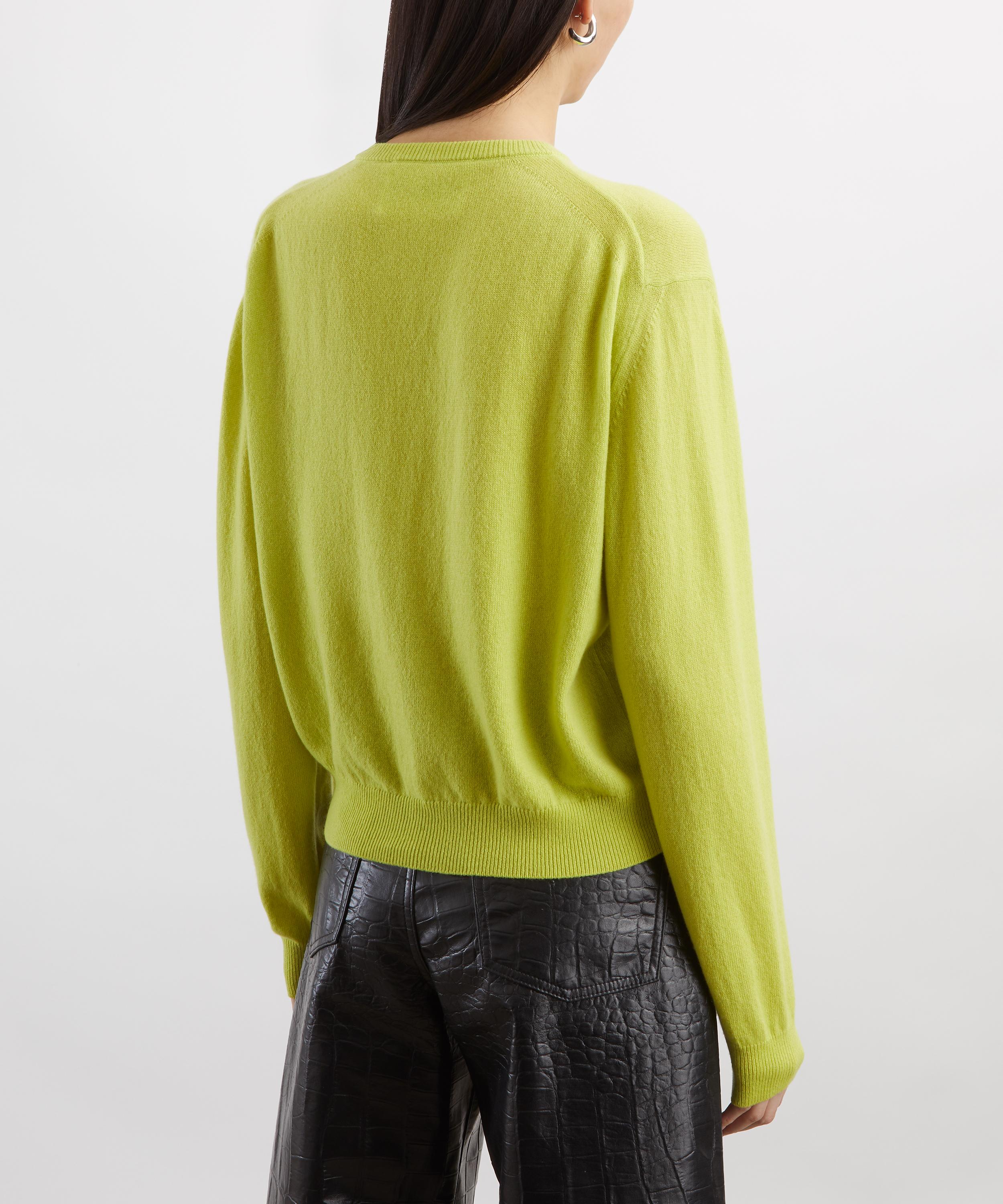 Nackiy&eacute; - Sea Shell Pistachio Cashmere Cardigan image number 3