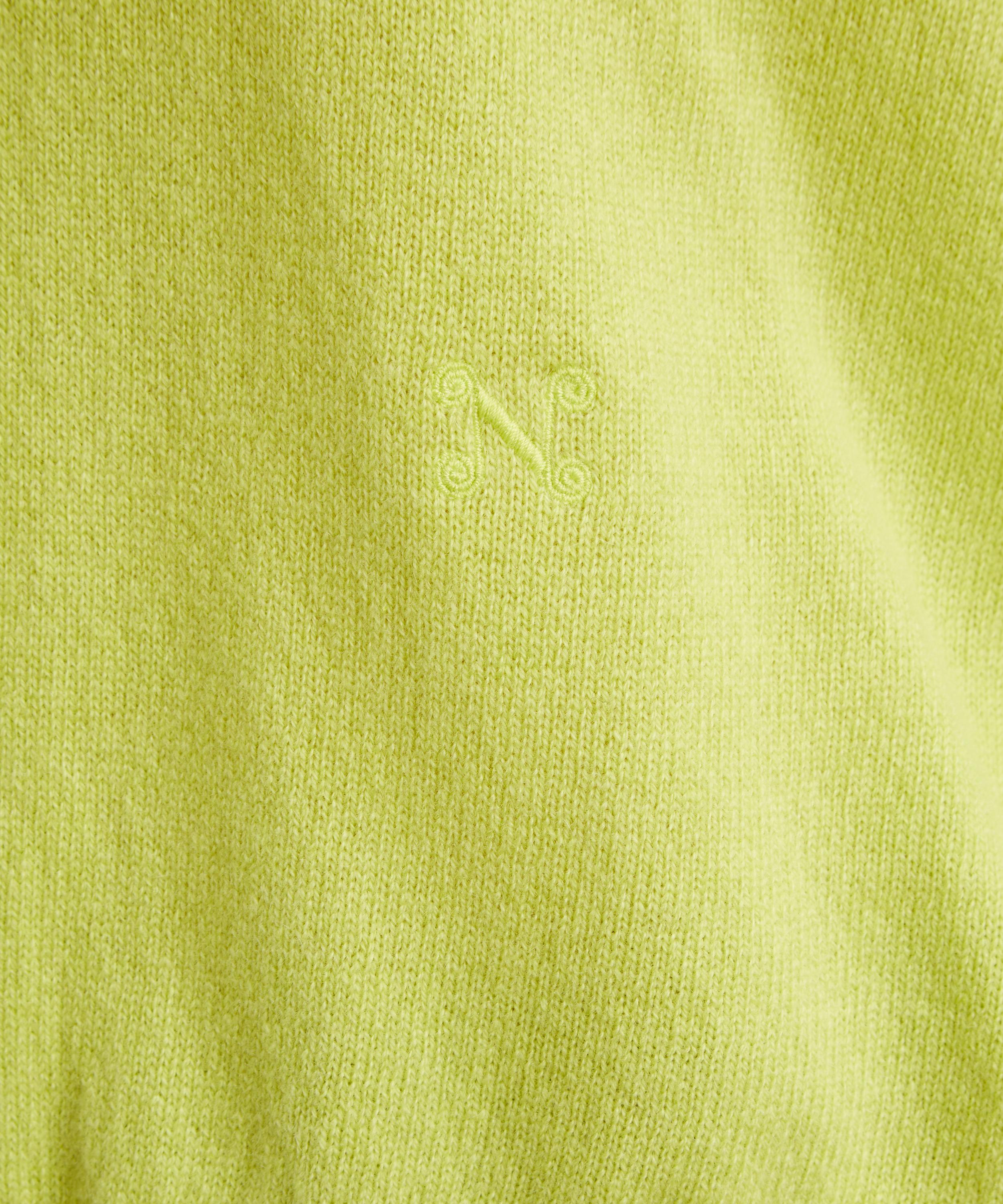 Nackiy&eacute; - Sea Shell Pistachio Cashmere Cardigan image number 4