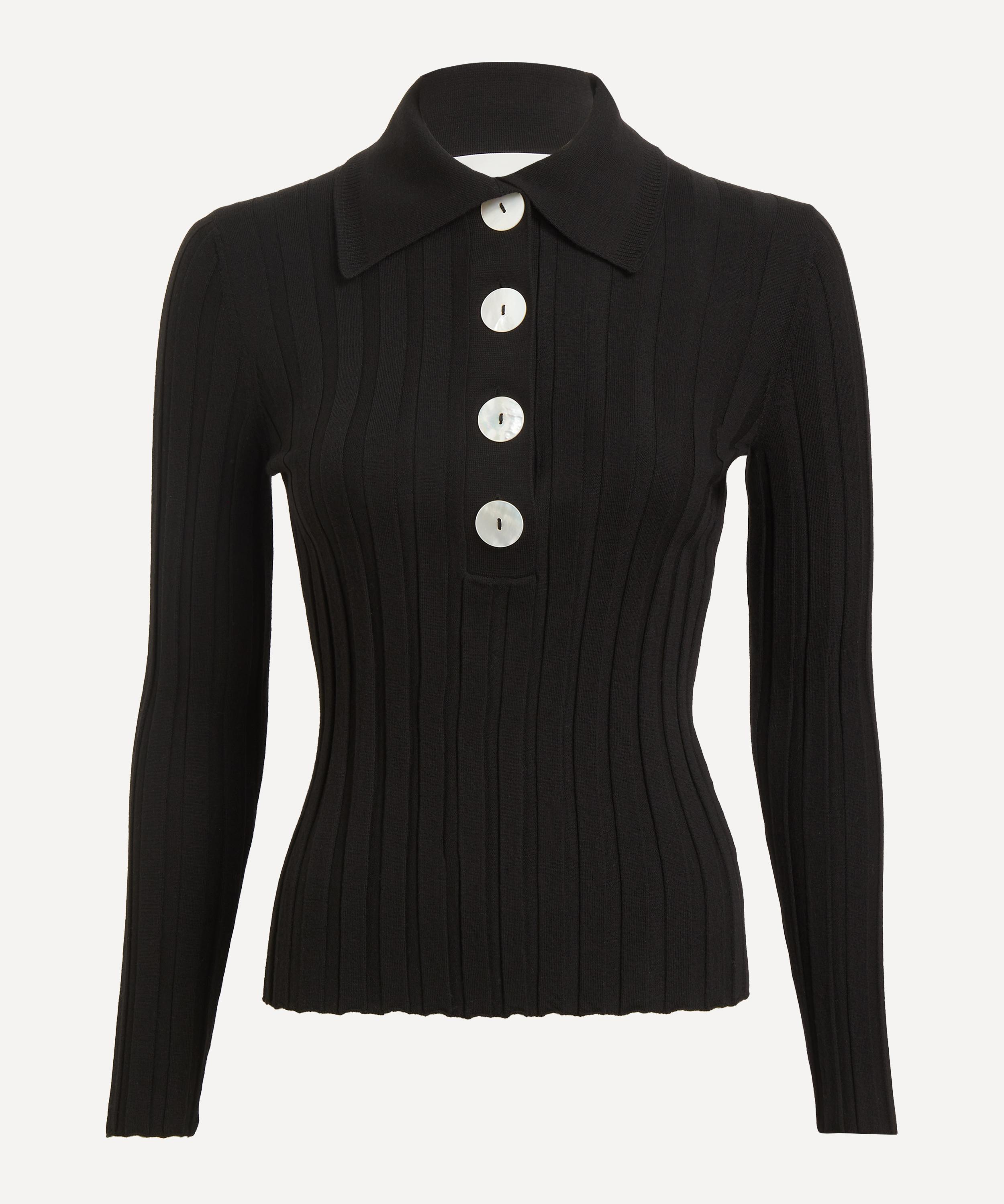 Nackiy&eacute; - Sugarman Long-Sleeve Knitted Polo