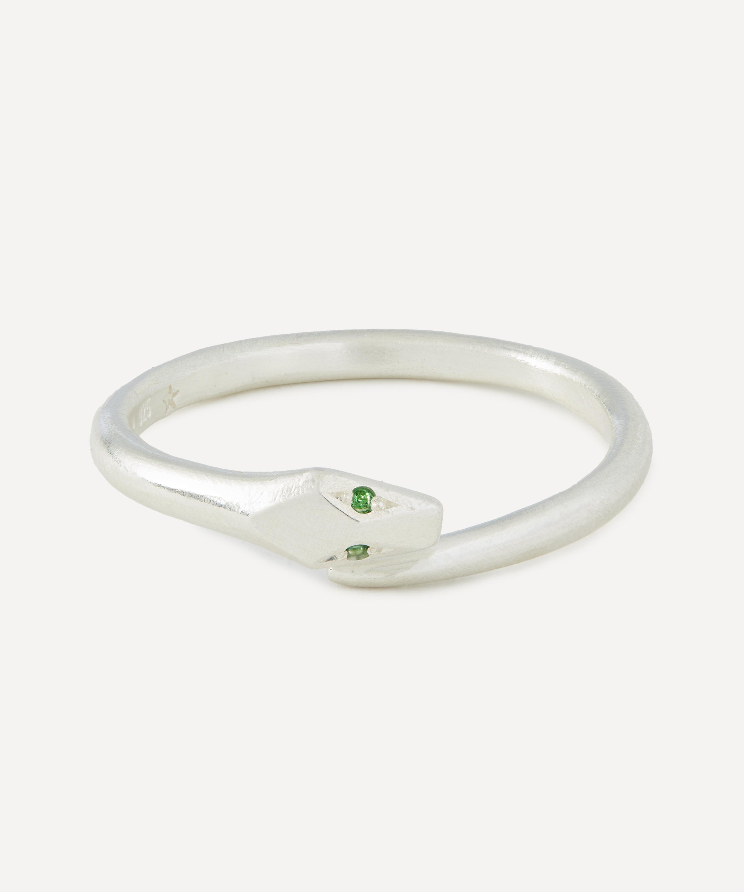 Seb Brown - Sterling Silver Serpent Ring