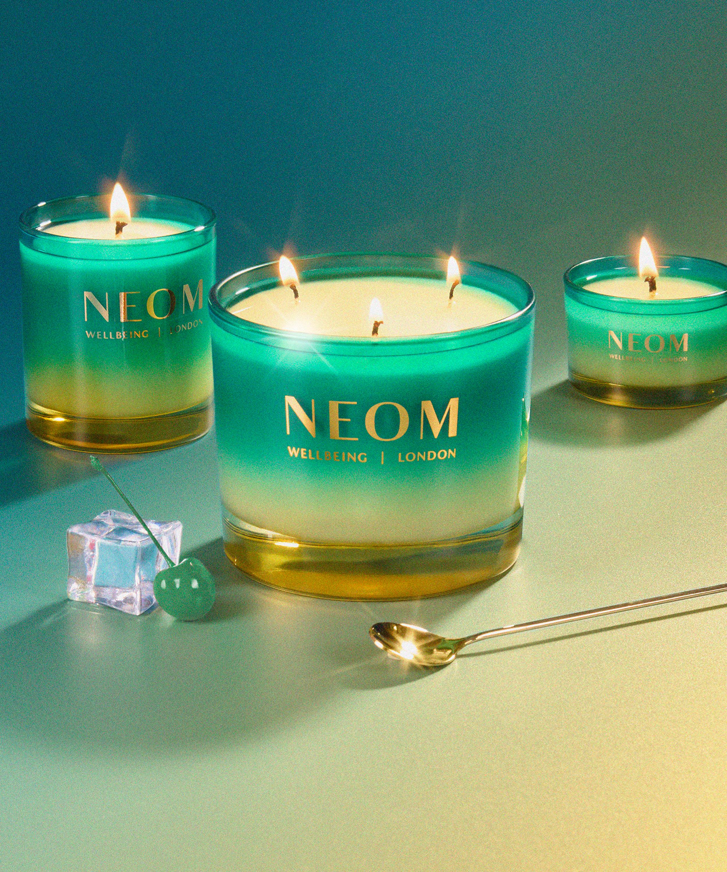 NEOM Wellbeing London - Perfect Peace Scented Candle (3 Wick) 420g image number 1