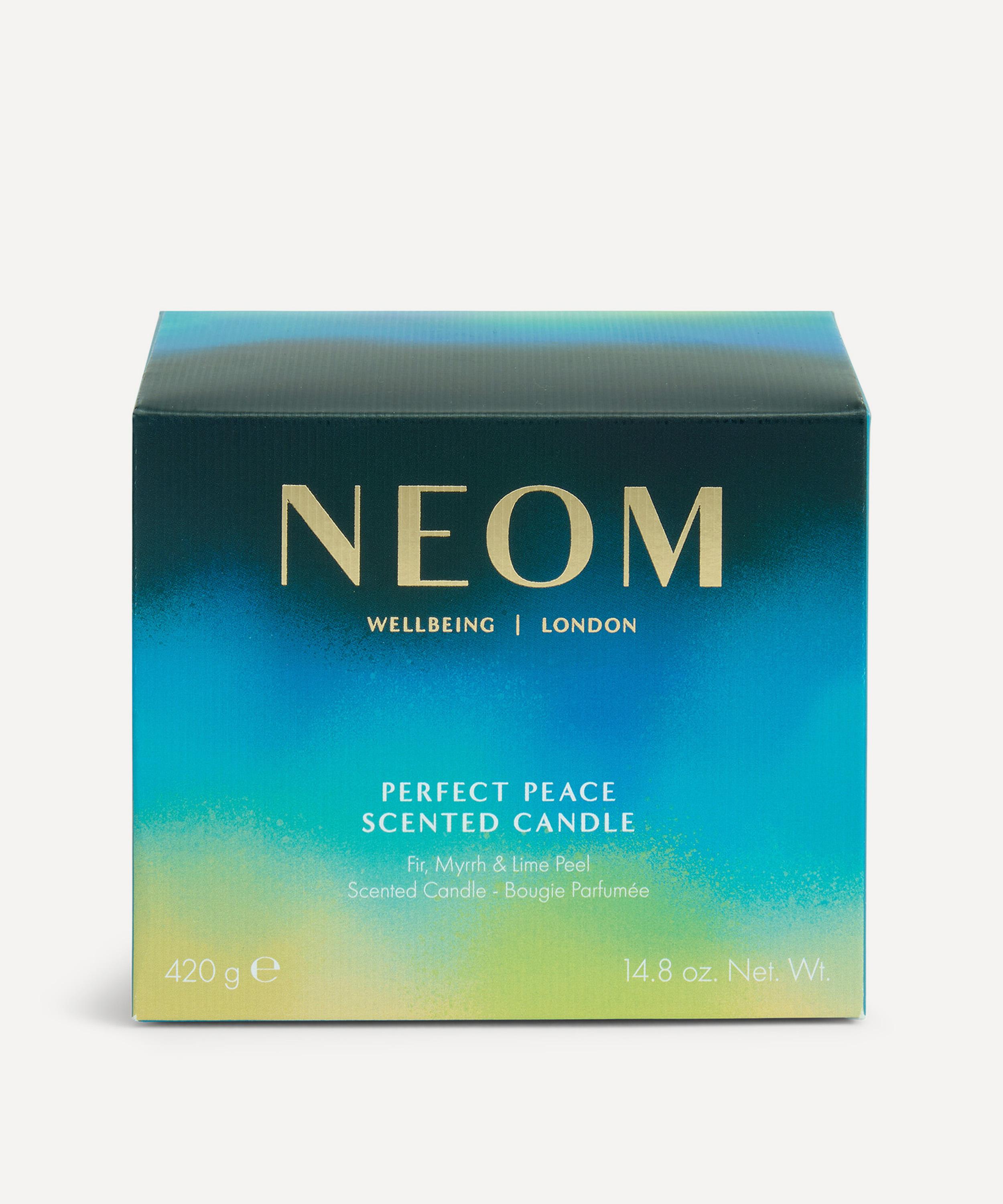 NEOM Wellbeing London - Perfect Peace Scented Candle (3 Wick) 420g image number 3