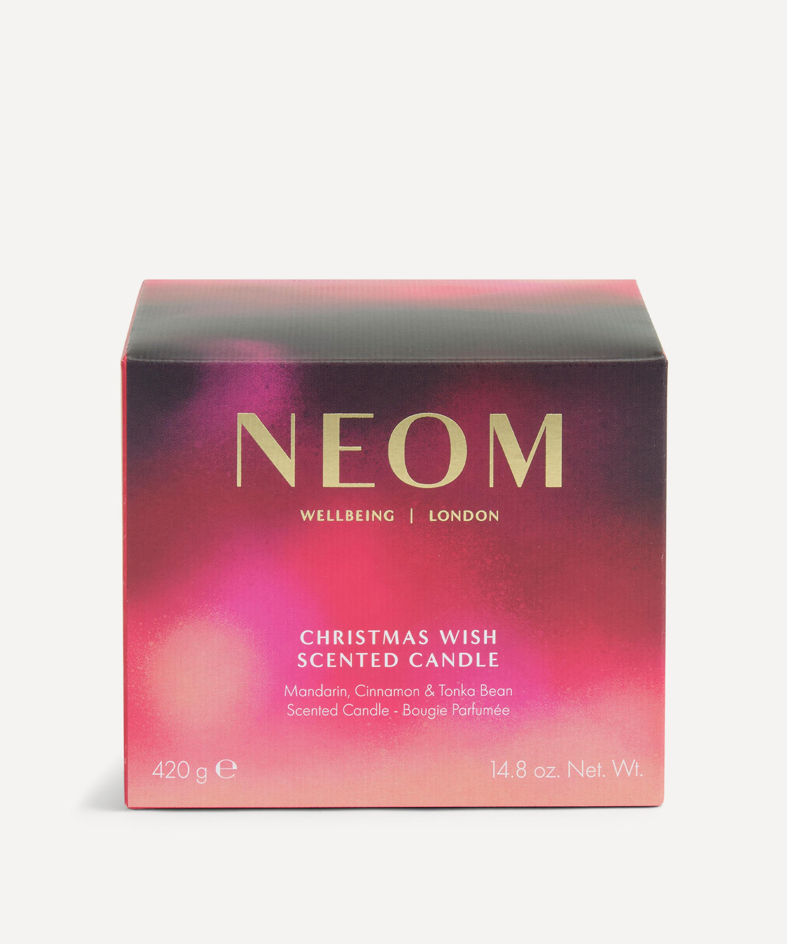 NEOM Wellbeing London - Christmas Wish Scented Candle (3 Wick) 420g image number 3