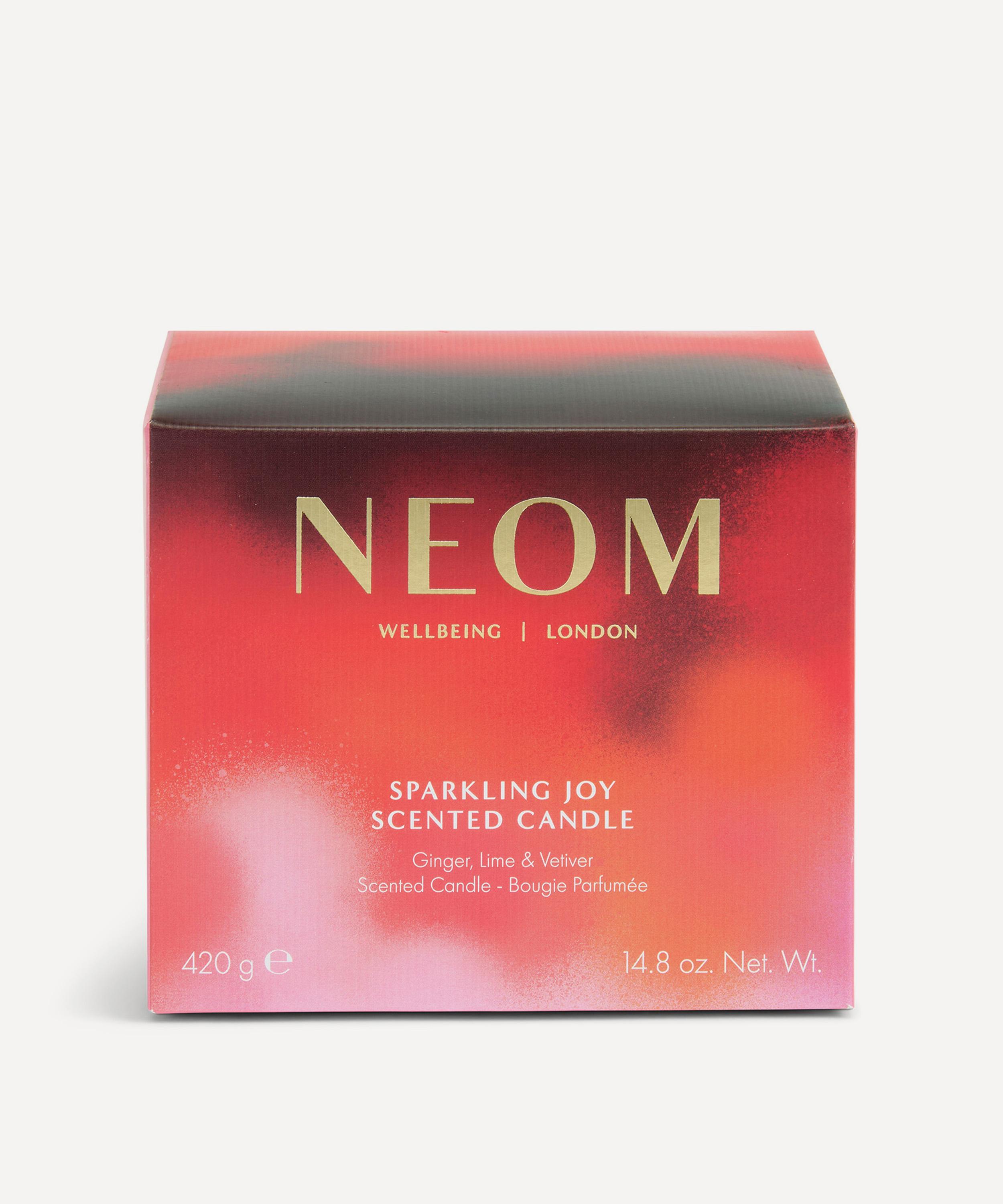 NEOM Wellbeing London - Sparkling Joy Scented Candle (3 Wick) 420g image number 3