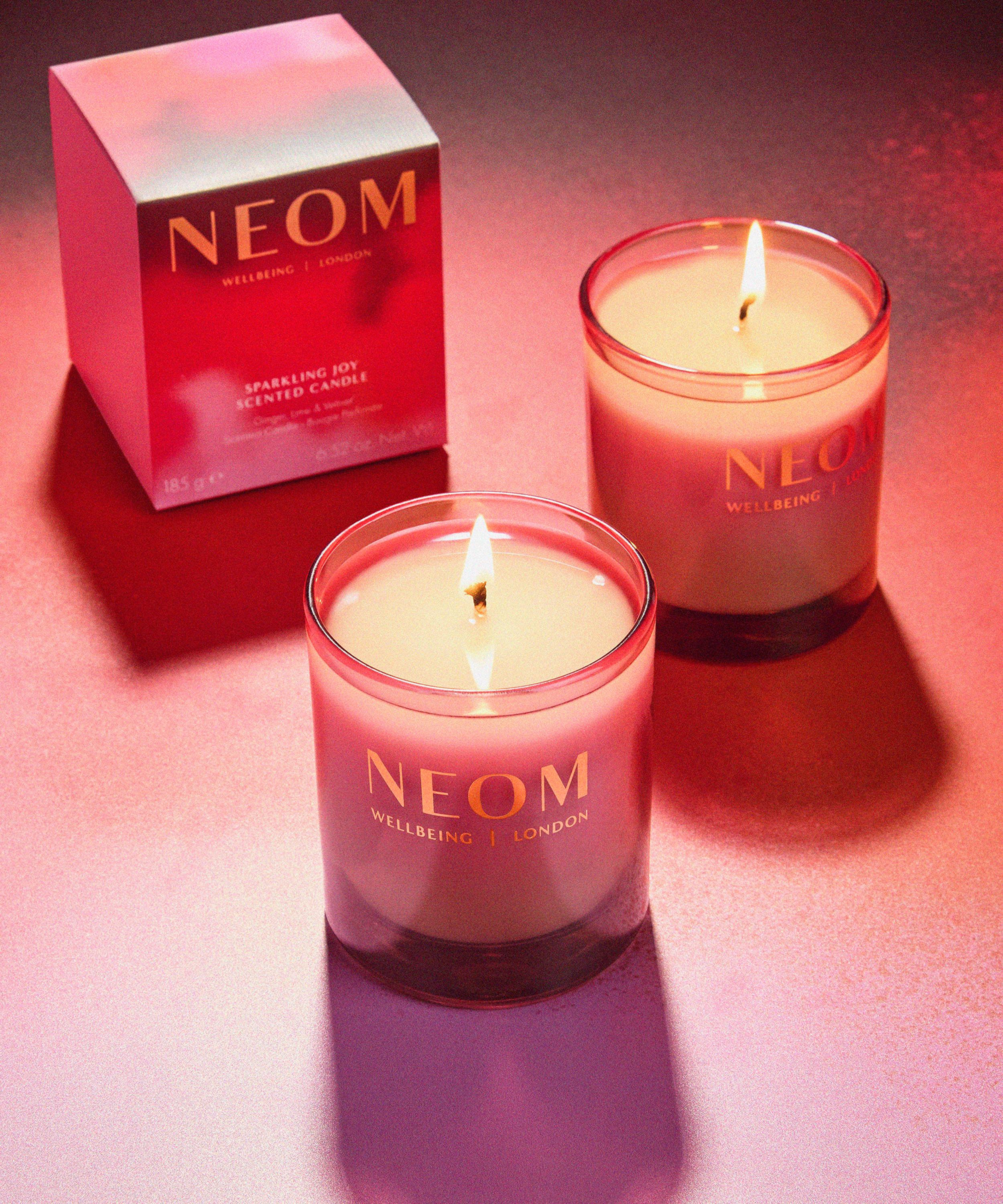 NEOM Wellbeing London - Sparkling Joy Scented Candle (1 Wick) 185g image number 1