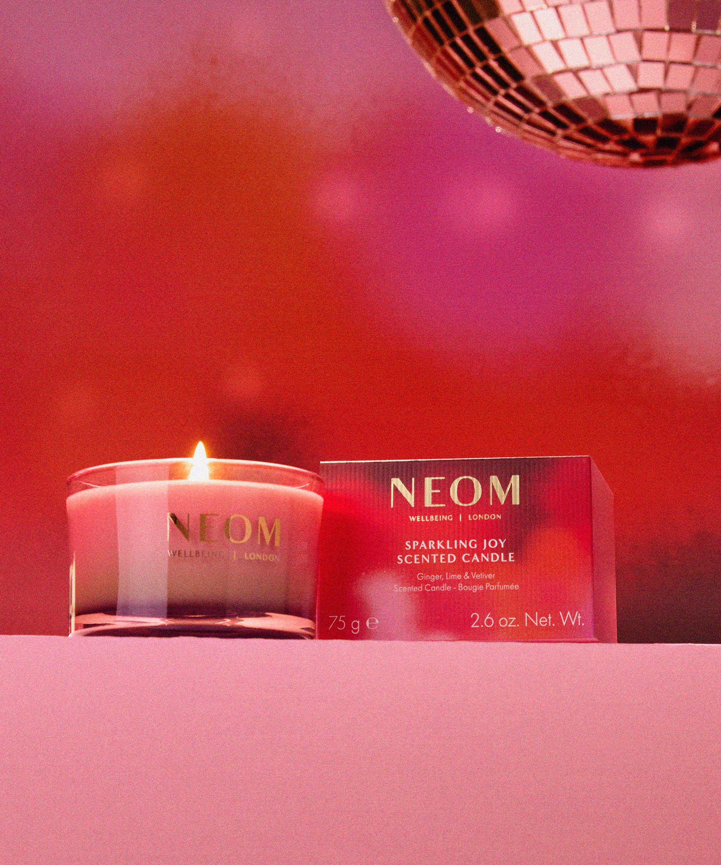 NEOM Wellbeing London - Sparkling Joy Scented Candle (Travel) 75g image number 1