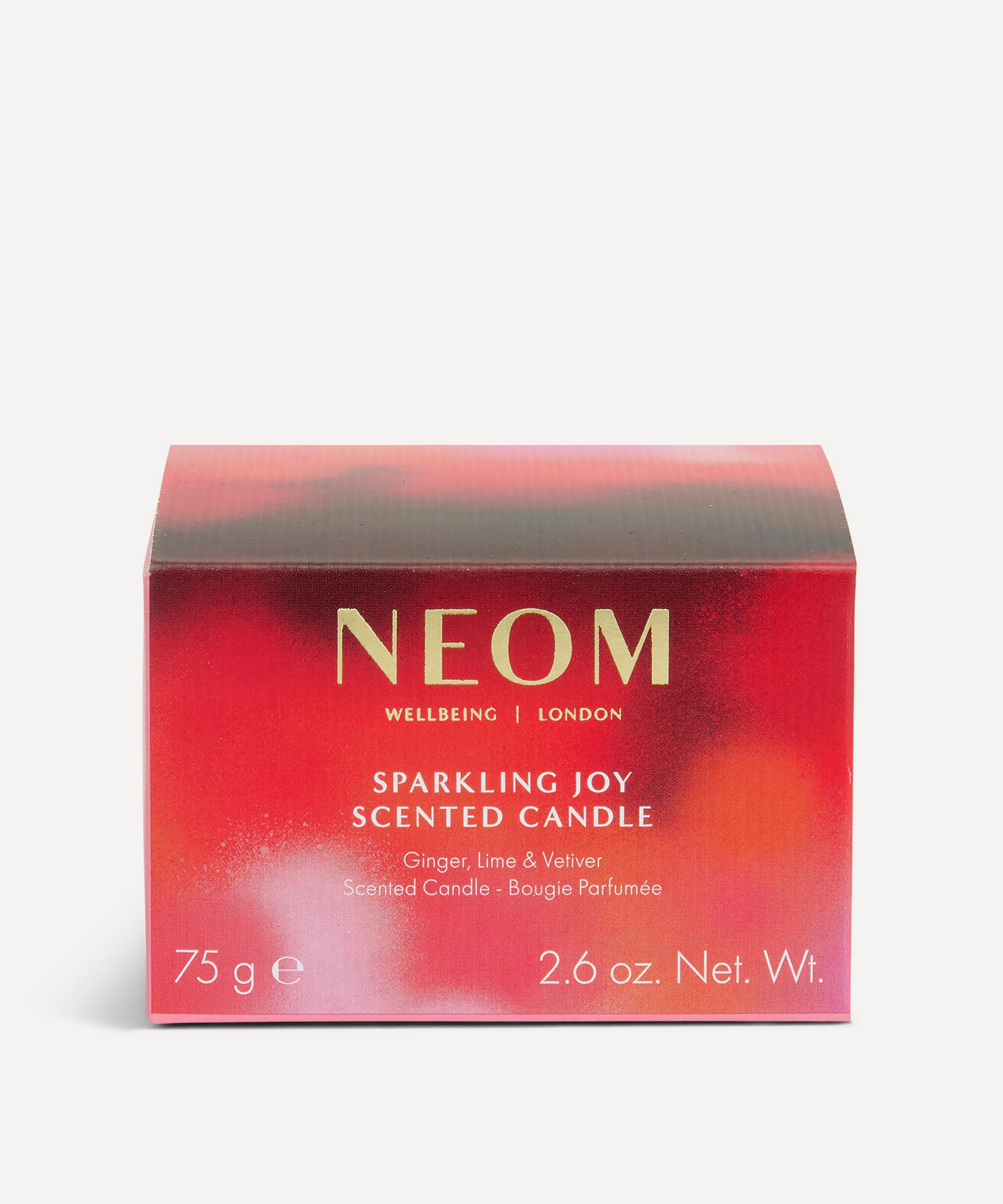 NEOM Wellbeing London - Sparkling Joy Scented Candle (Travel) 75g image number 3