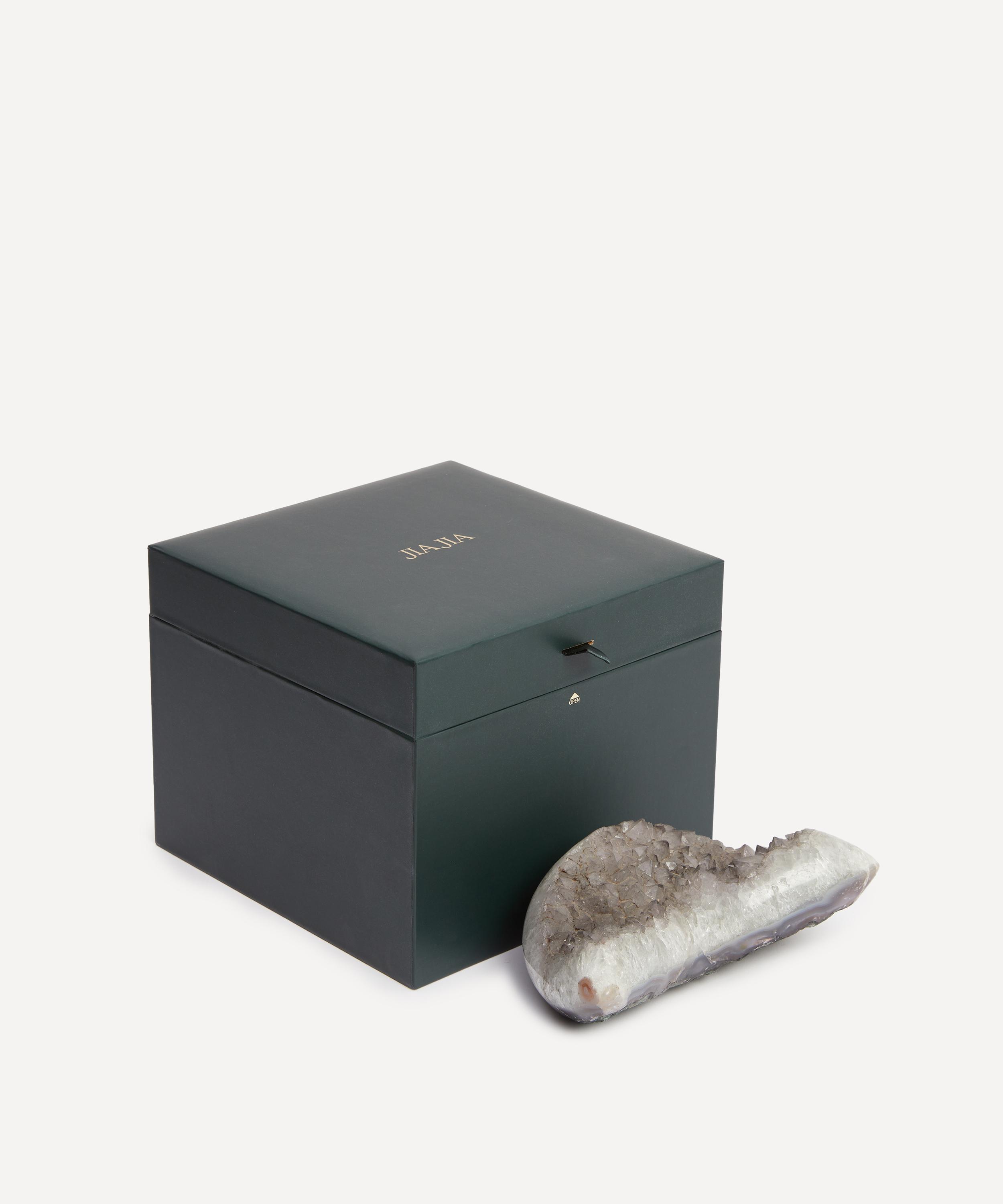 JIA JIA - Smoky Quartz Smiling Moon Ornament