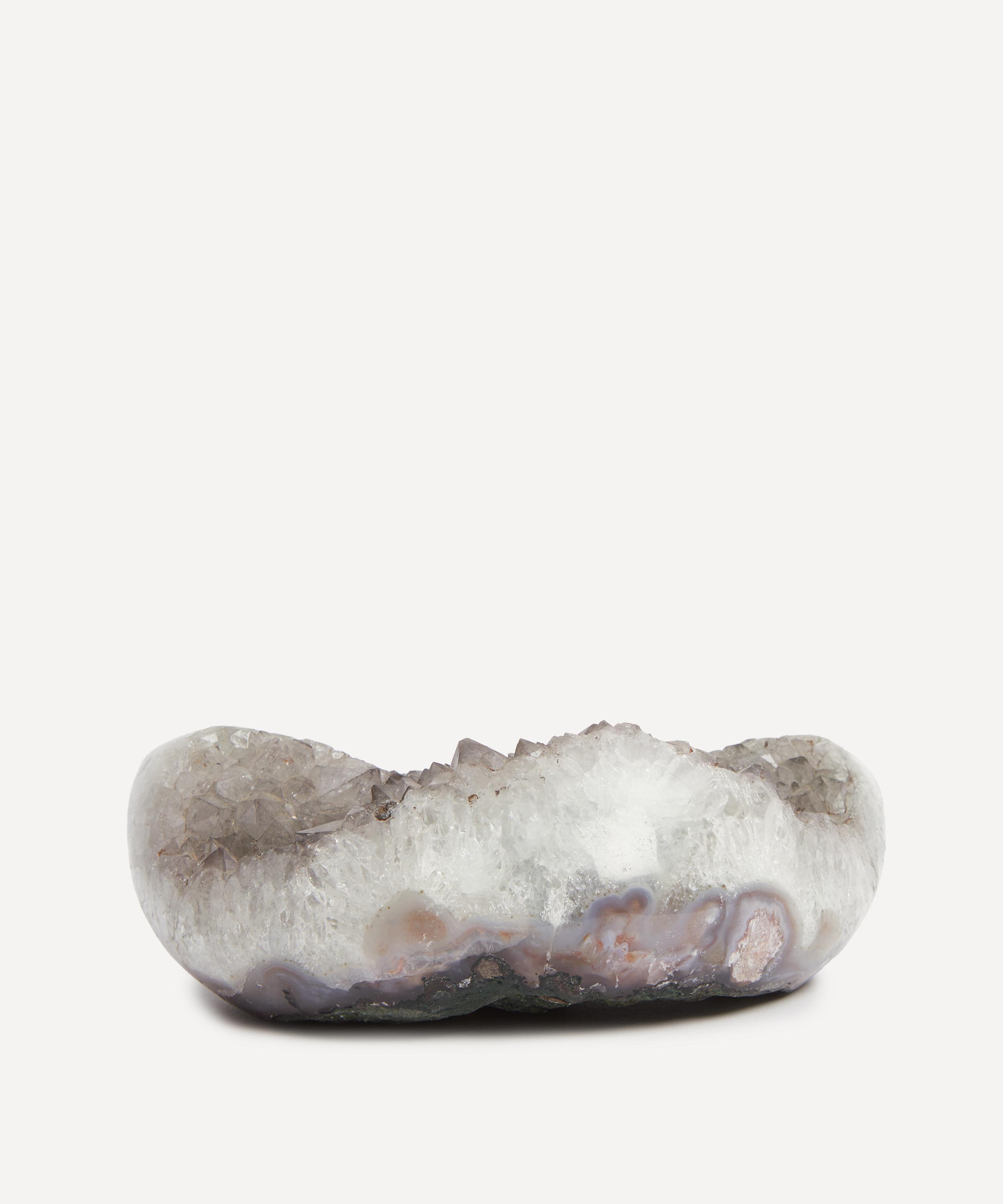 JIA JIA - Smoky Quartz Smiling Moon Ornament image number 3