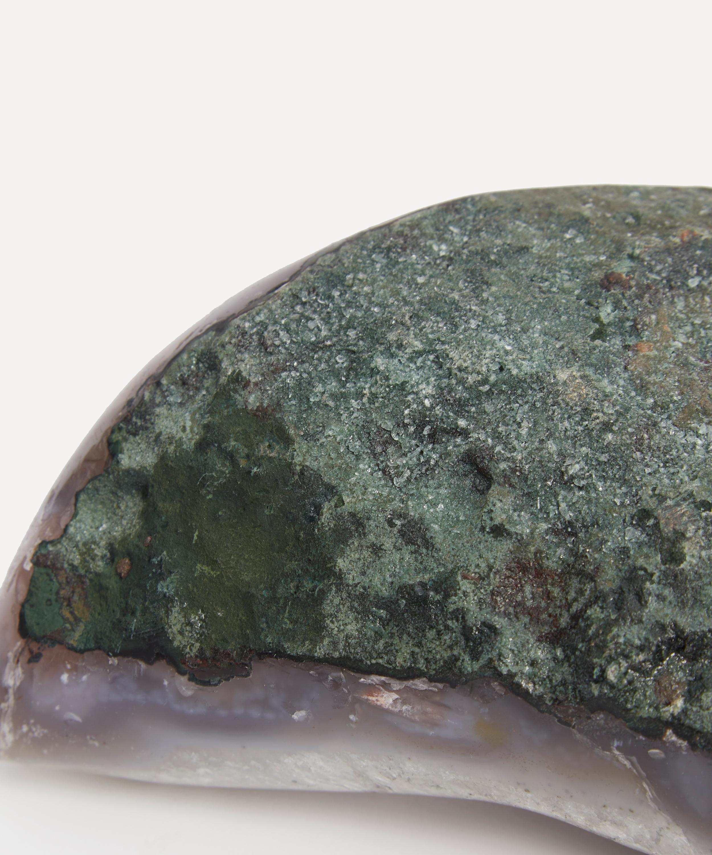 JIA JIA - Smoky Quartz Smiling Moon Ornament image number 6