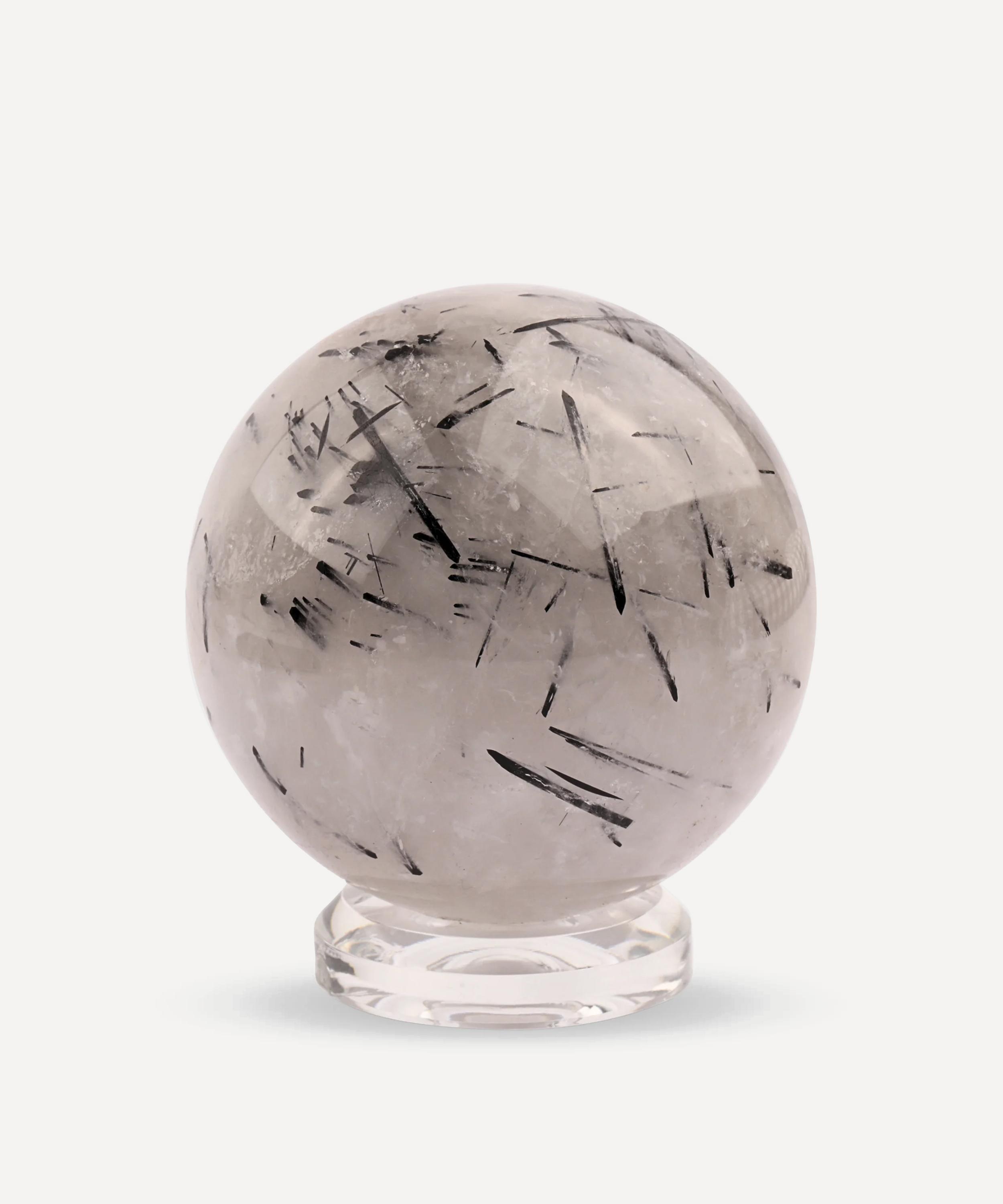 JIA JIA - Tourmalated Quartz Sphere Ornament