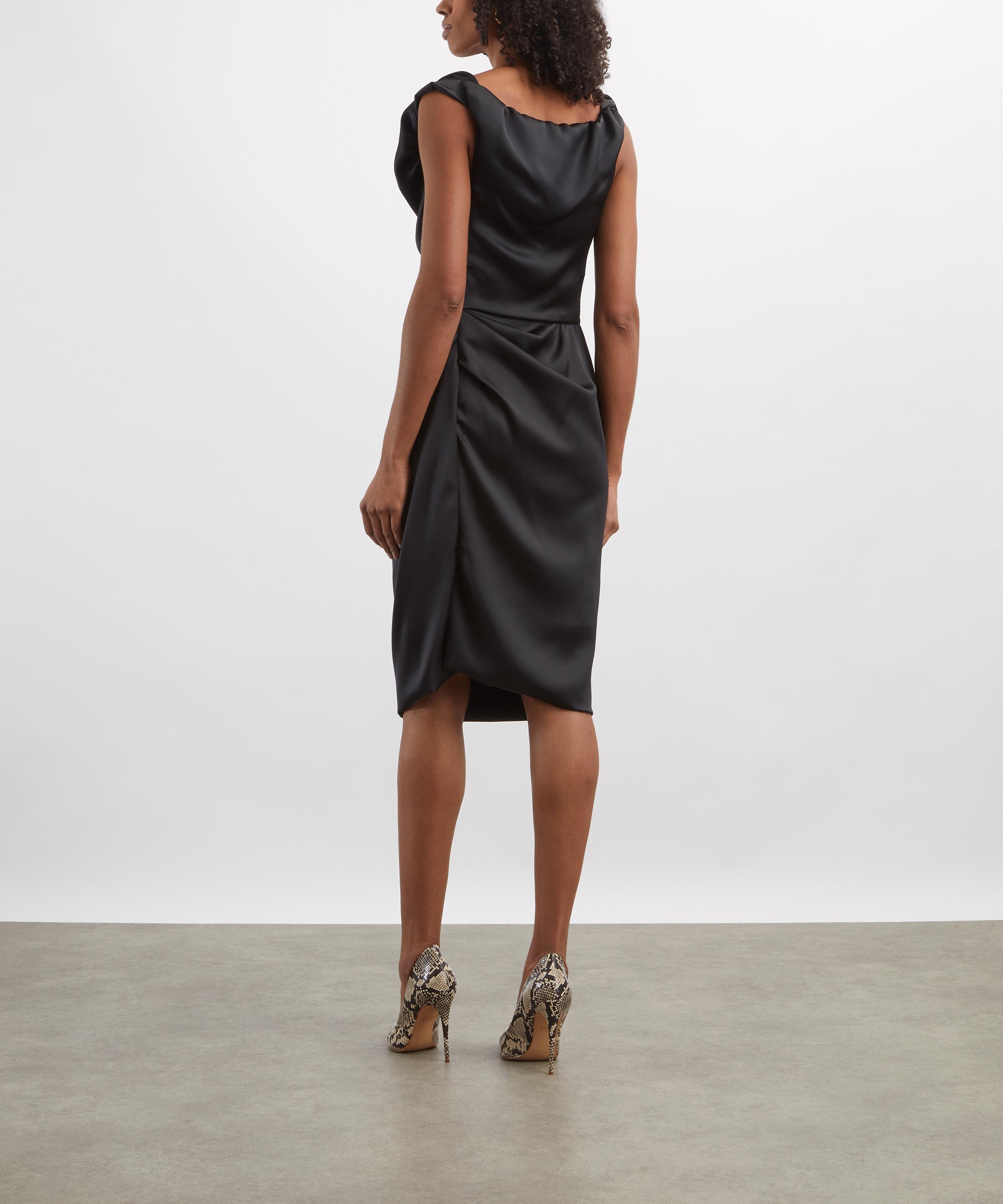 Vivienne Westwood - Ginnie Amber Satin Dress image number 3