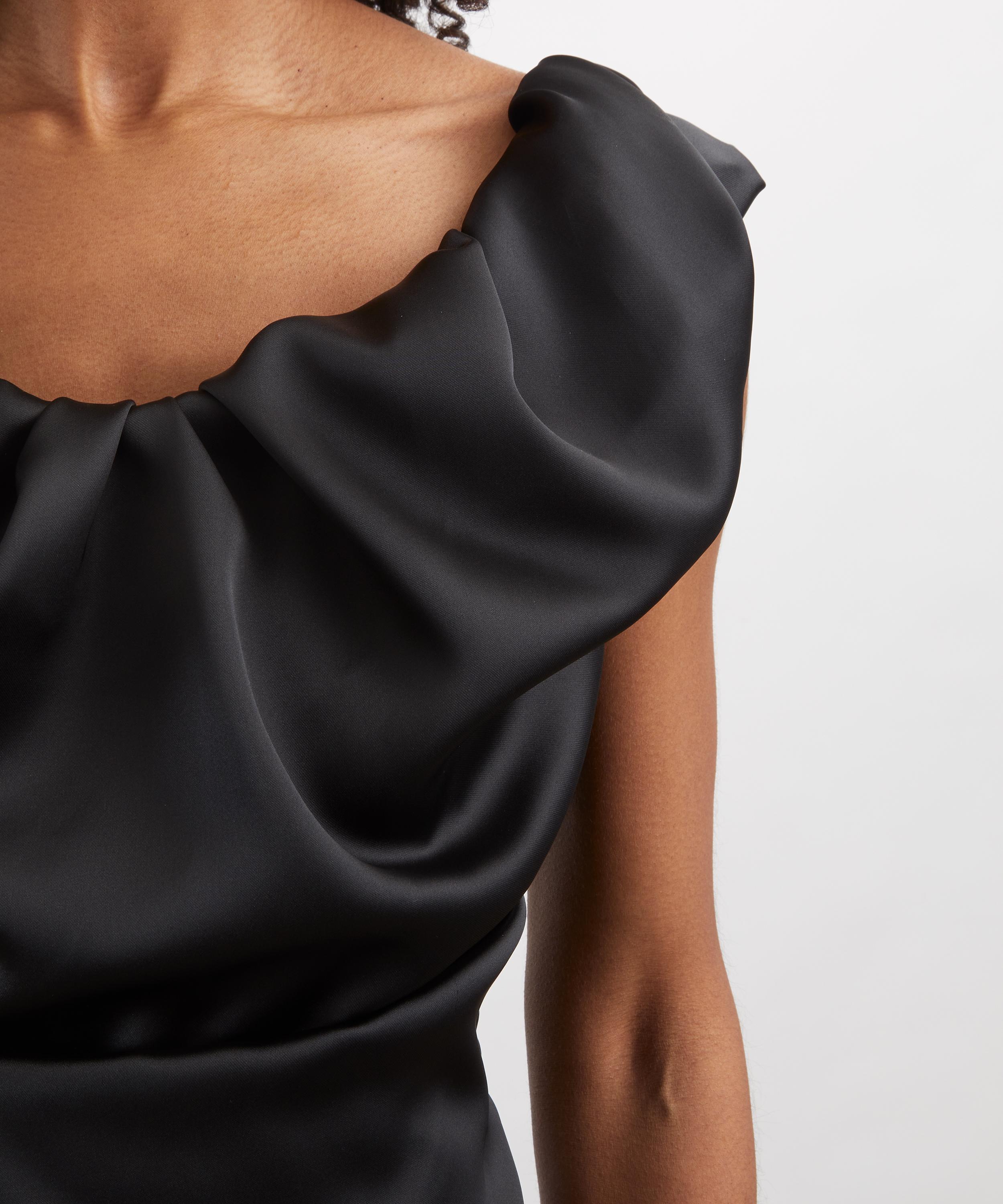 Vivienne Westwood - Ginnie Amber Satin Dress image number 4