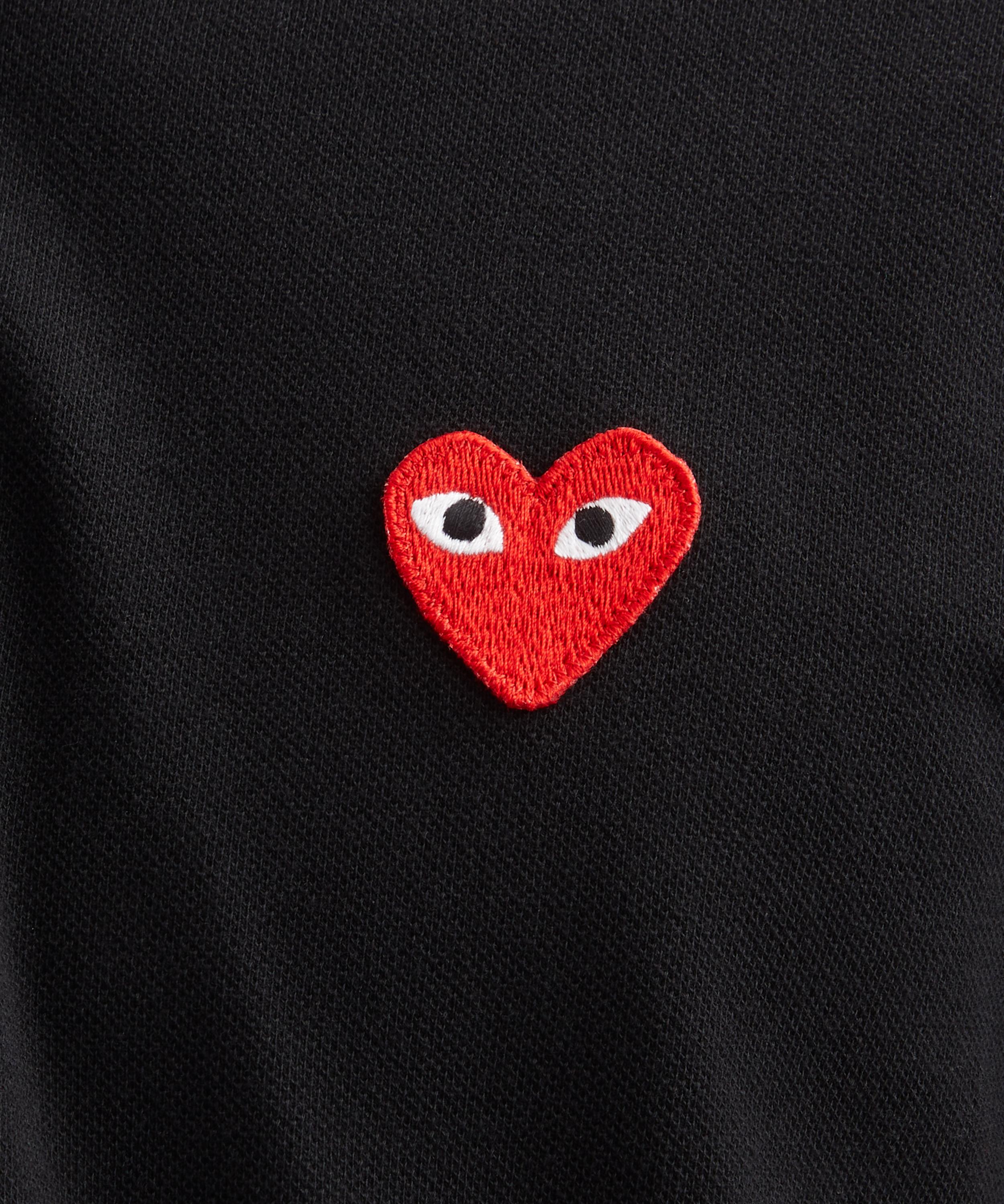Comme des Garçons Play - Heart Logo Polo Shirt image number 4