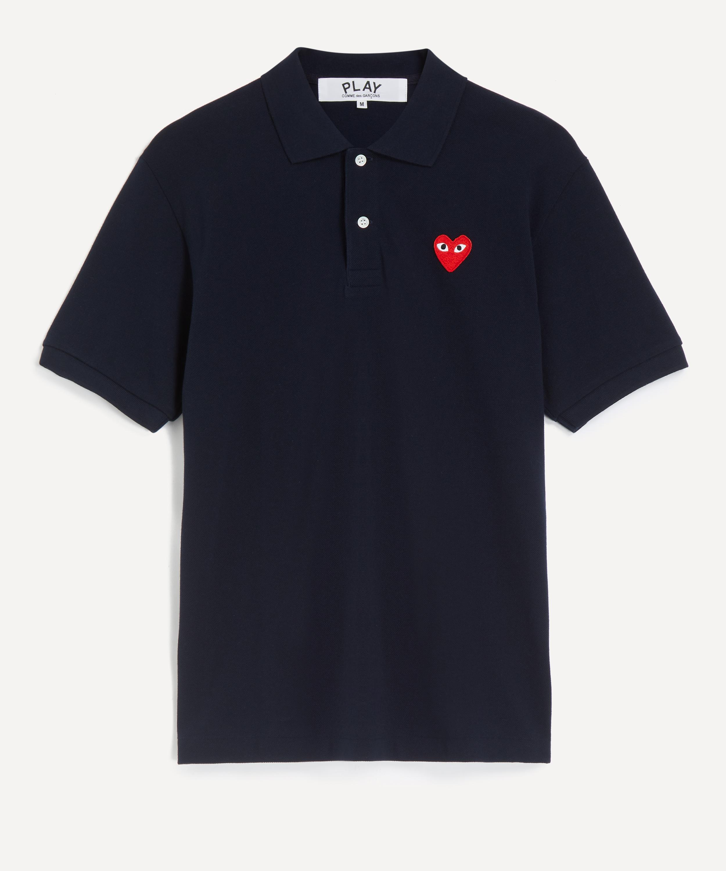 Comme Des Gar&ccedil;ons - Heart Logo Polo Shirt image number 0