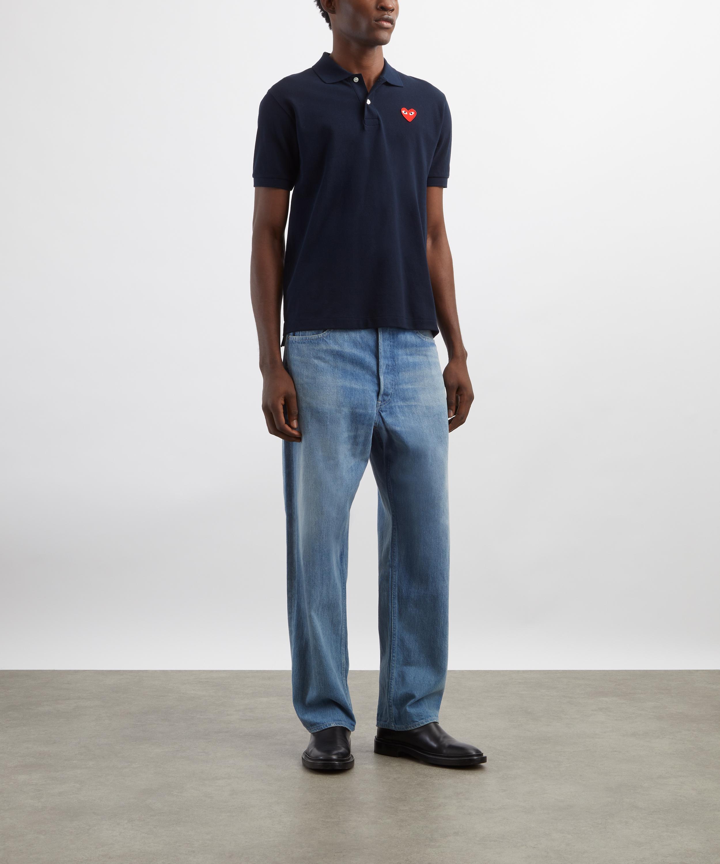 Comme Des Gar&ccedil;ons - Heart Logo Polo Shirt image number 1