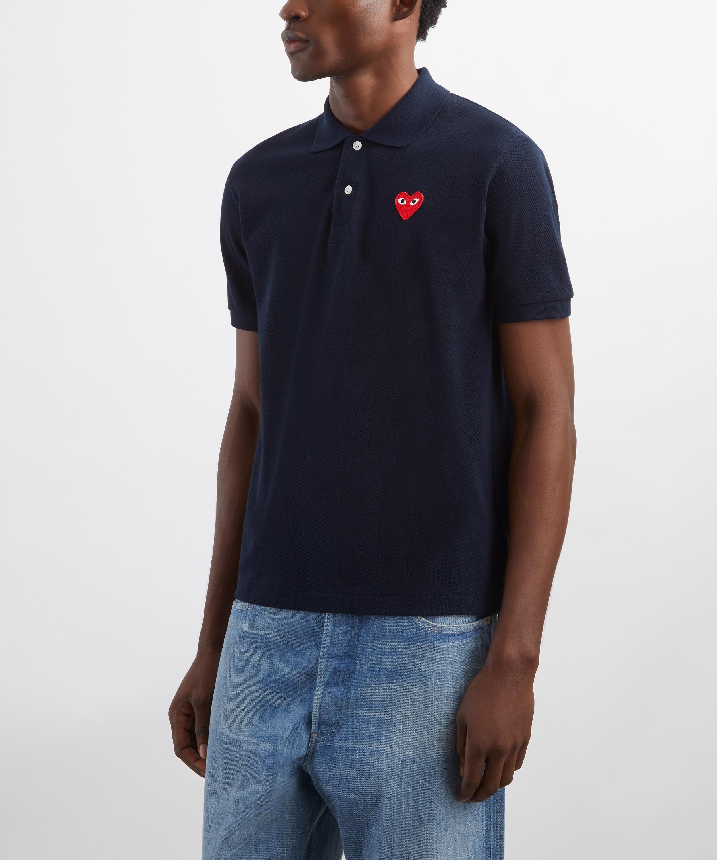 Comme Des Gar&ccedil;ons - Heart Logo Polo Shirt image number 2