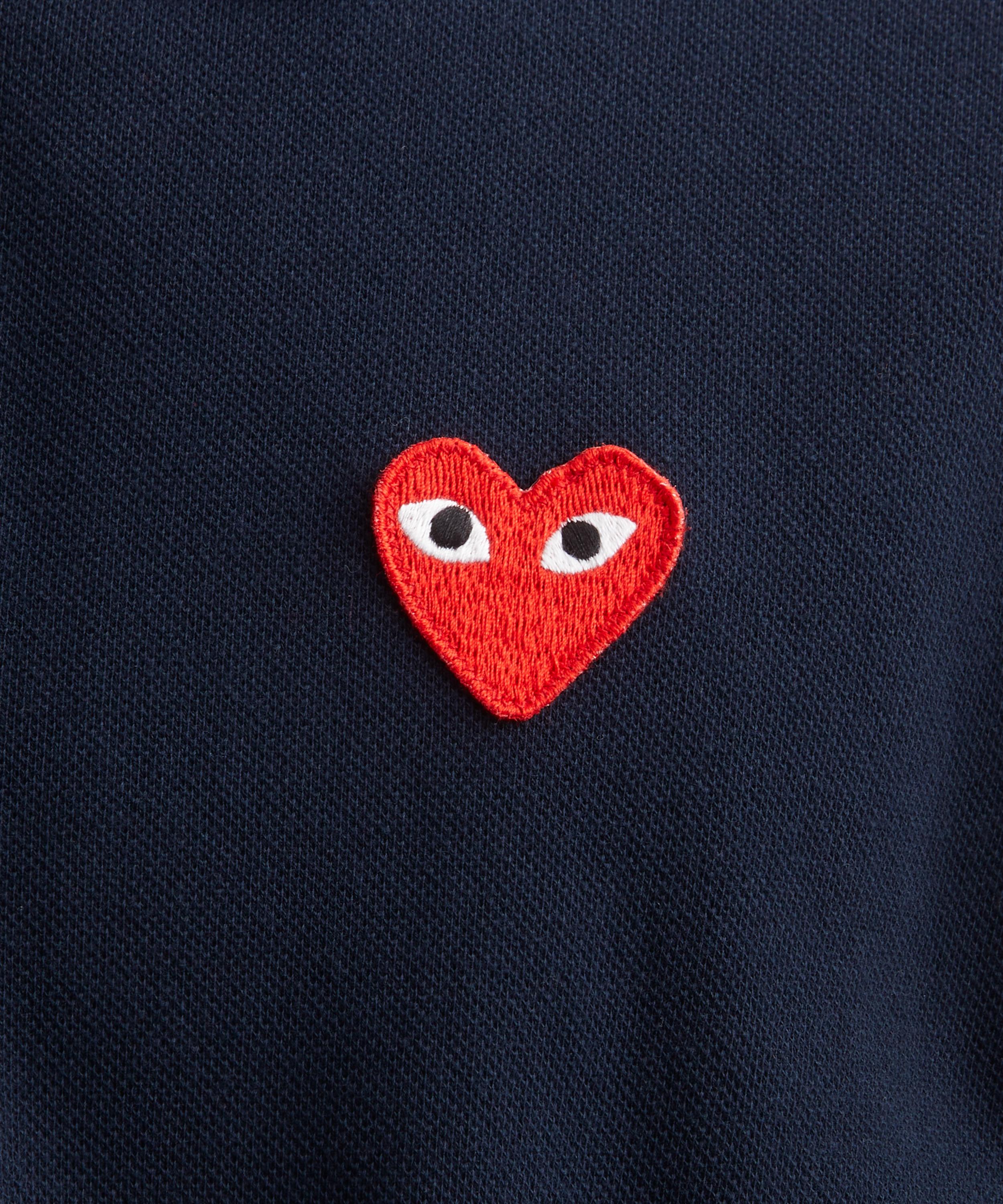 Comme Des Gar&ccedil;ons - Heart Logo Polo Shirt image number 4