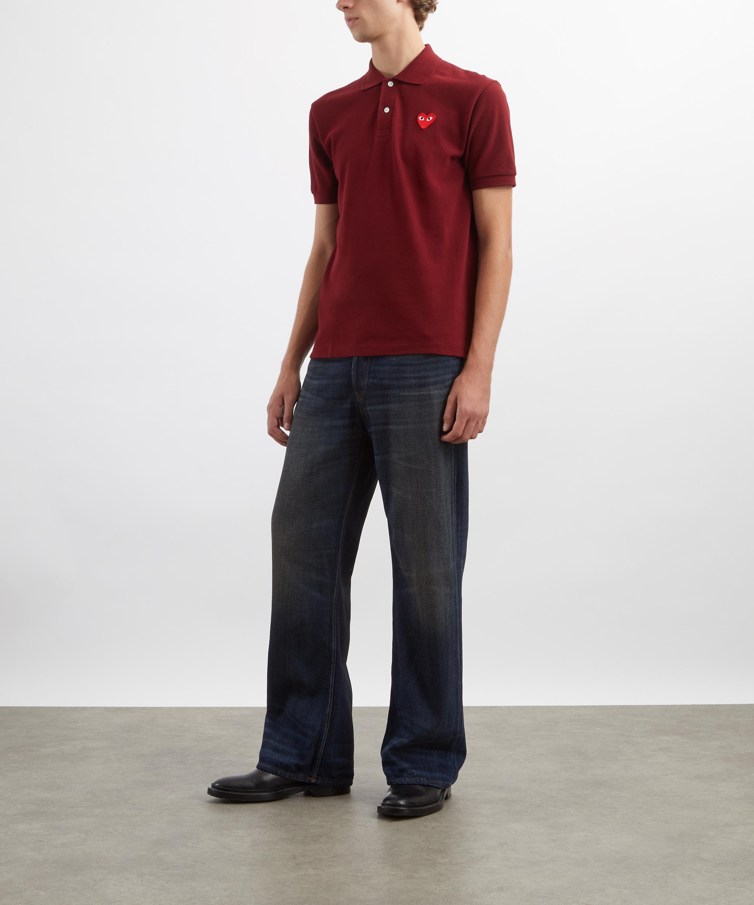 Comme Des Gar&ccedil;ons - Heart Logo Polo Shirt image number 1