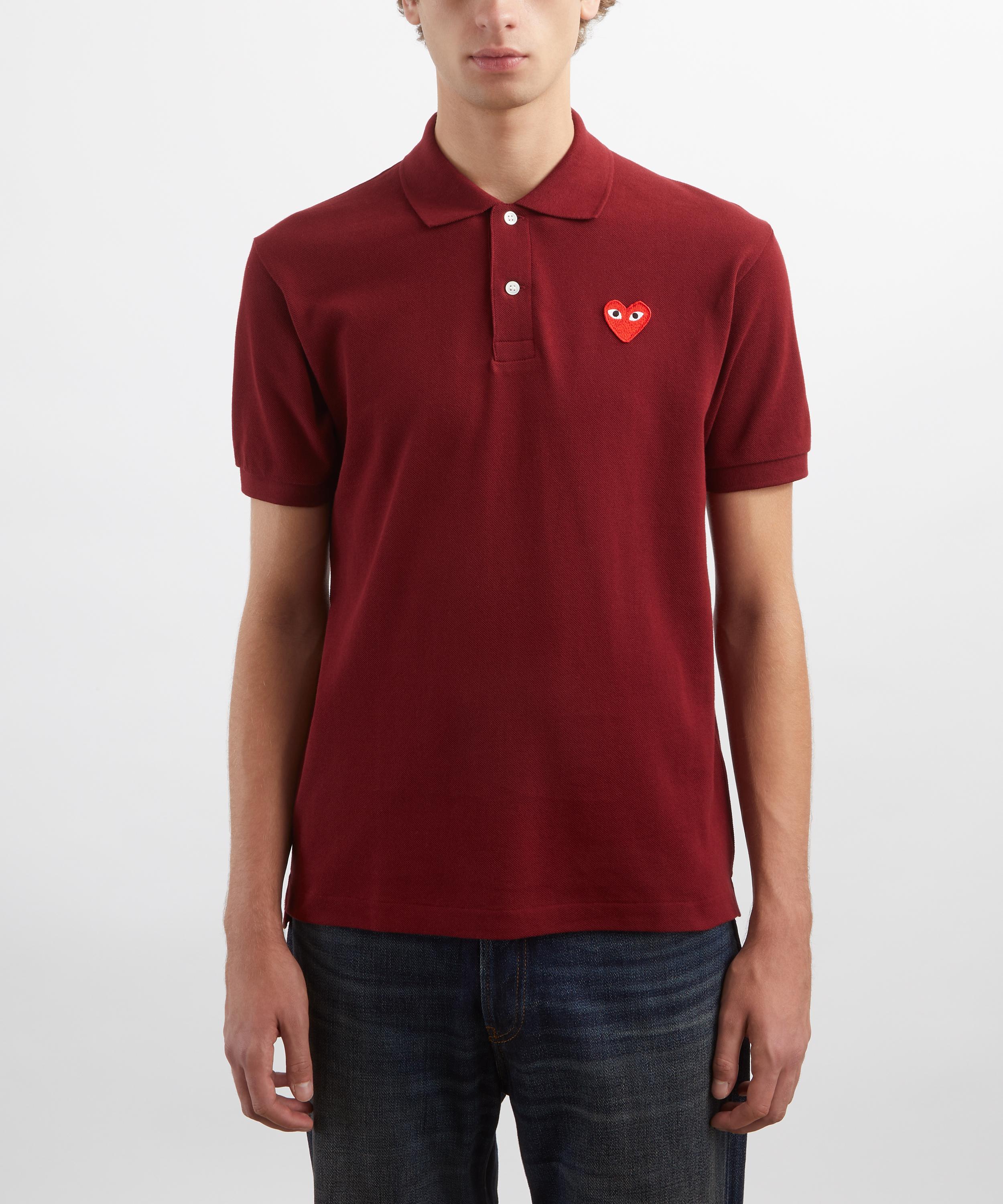 Comme Des Gar&ccedil;ons - Heart Logo Polo Shirt image number 2