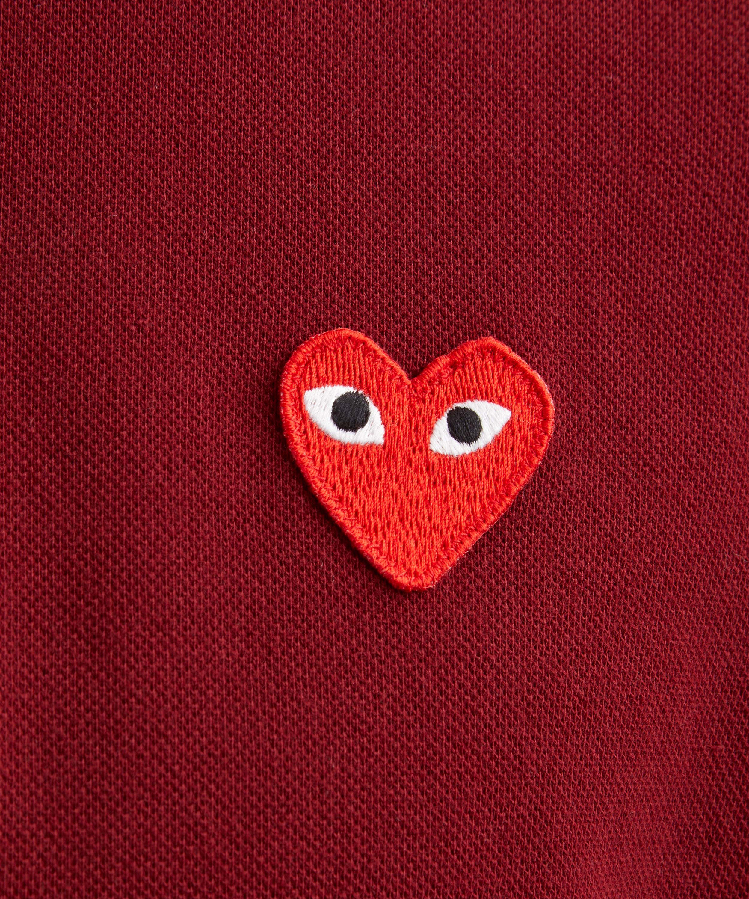 Comme Des Gar&ccedil;ons - Heart Logo Polo Shirt image number 4