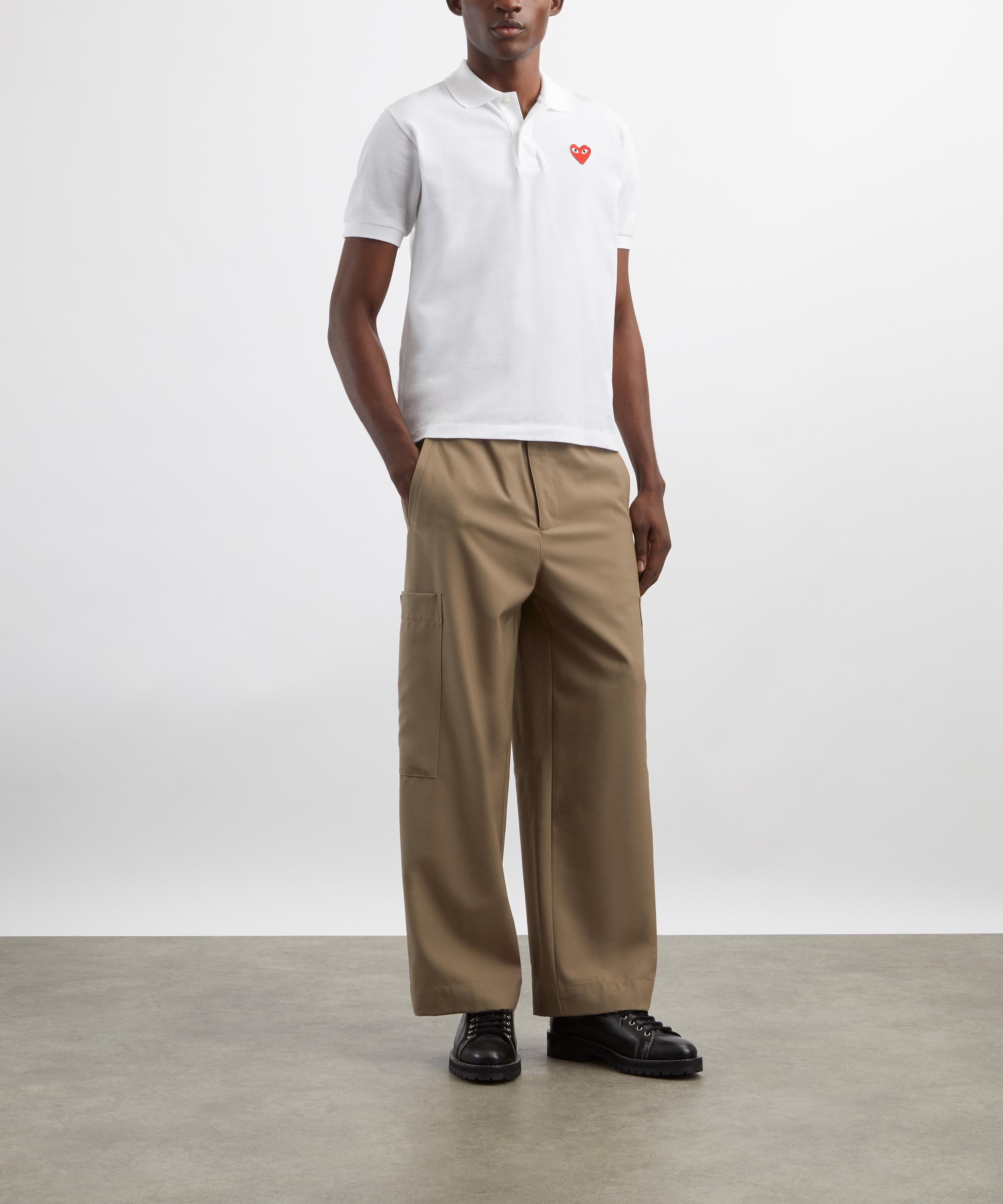 Comme Des Gar&ccedil;ons - Heart Logo Polo Shirt image number 1