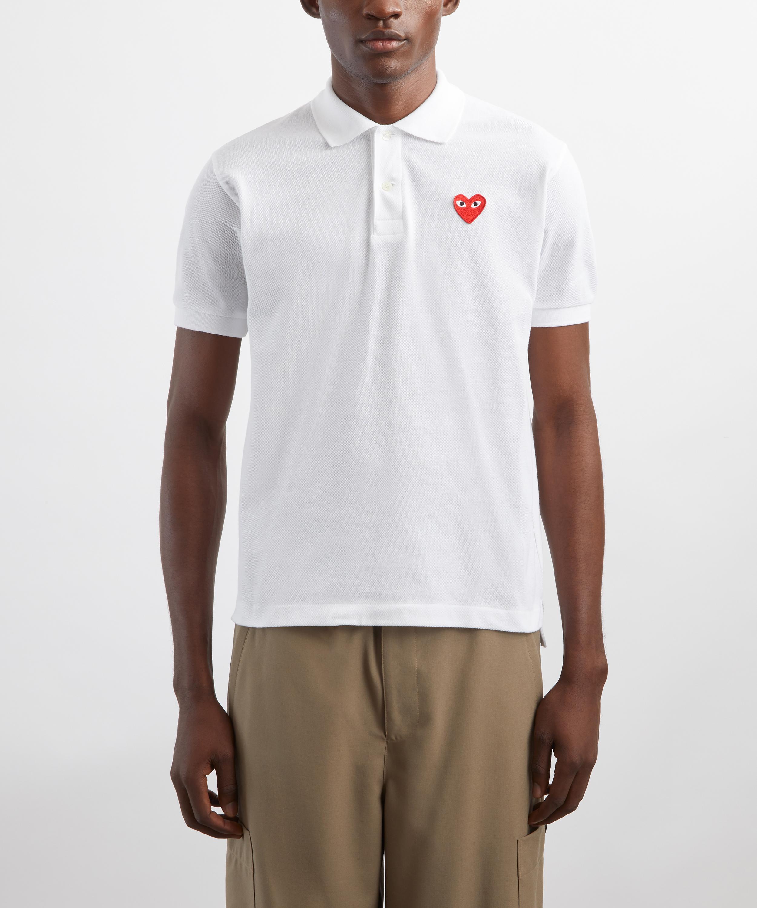 Comme Des Gar&ccedil;ons - Heart Logo Polo Shirt image number 2