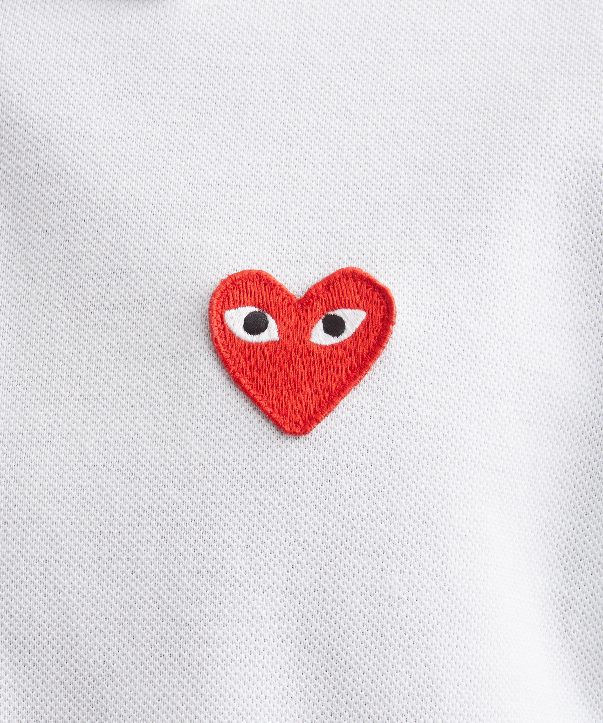 Comme Des Gar&ccedil;ons - Heart Logo Polo Shirt image number 4