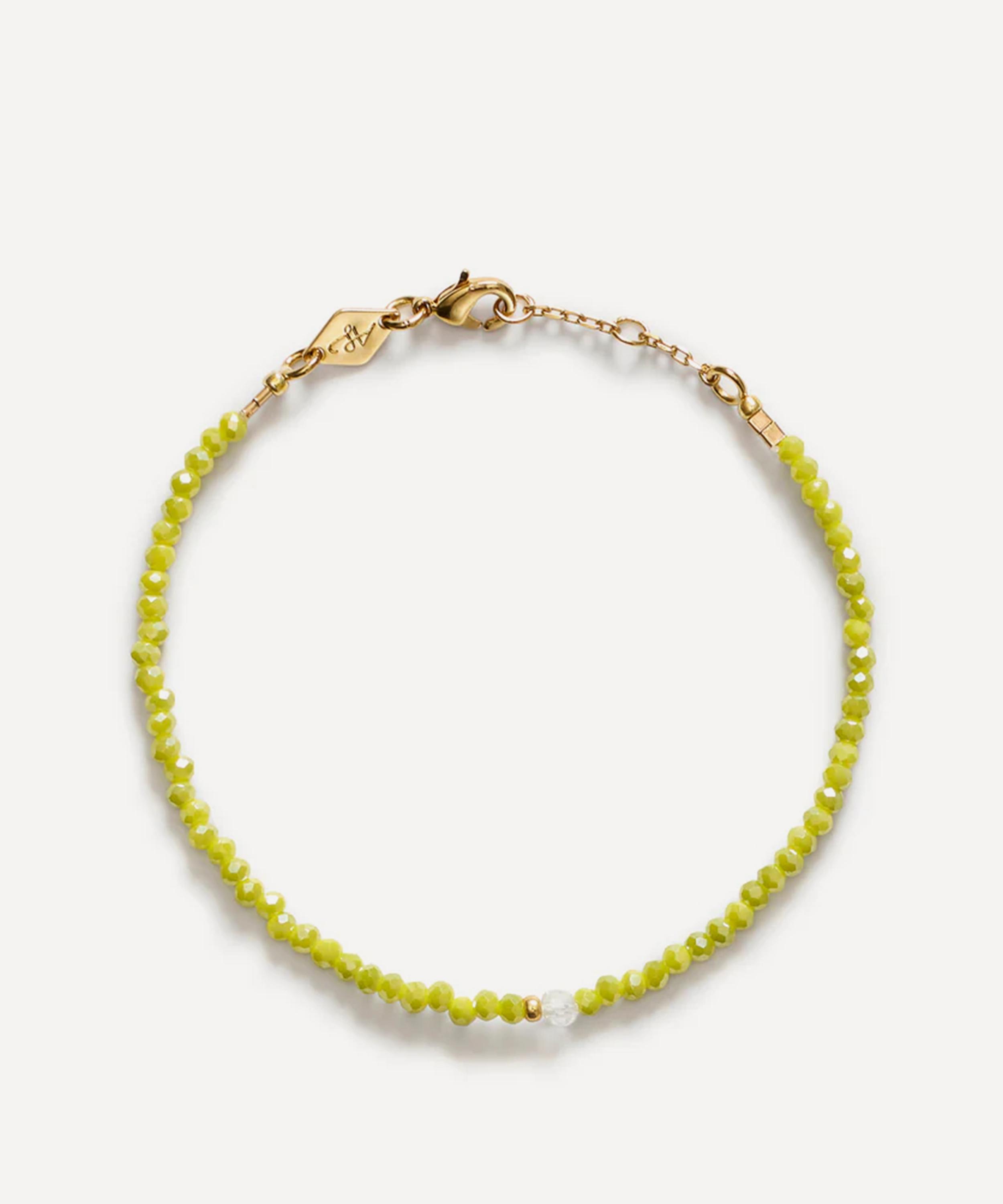 ANNI LU - 18ct Gold-Plated Cosmic Cactus Beaded Bracelet