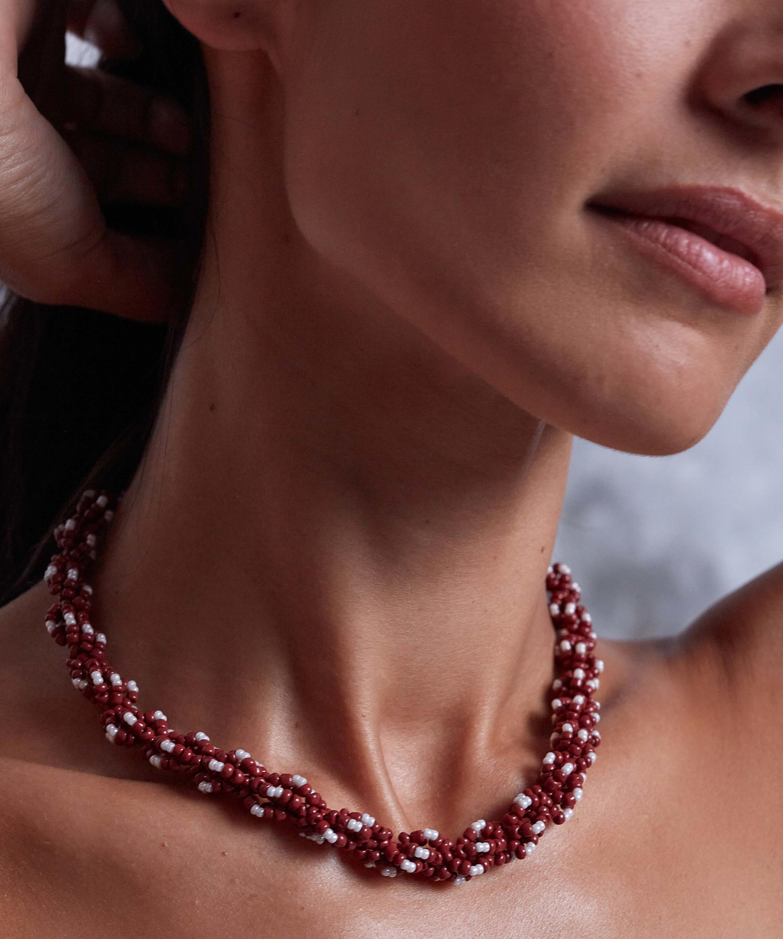 ANNI LU - 18ct Gold-Plated Rodeo Beaded Necklace image number 1