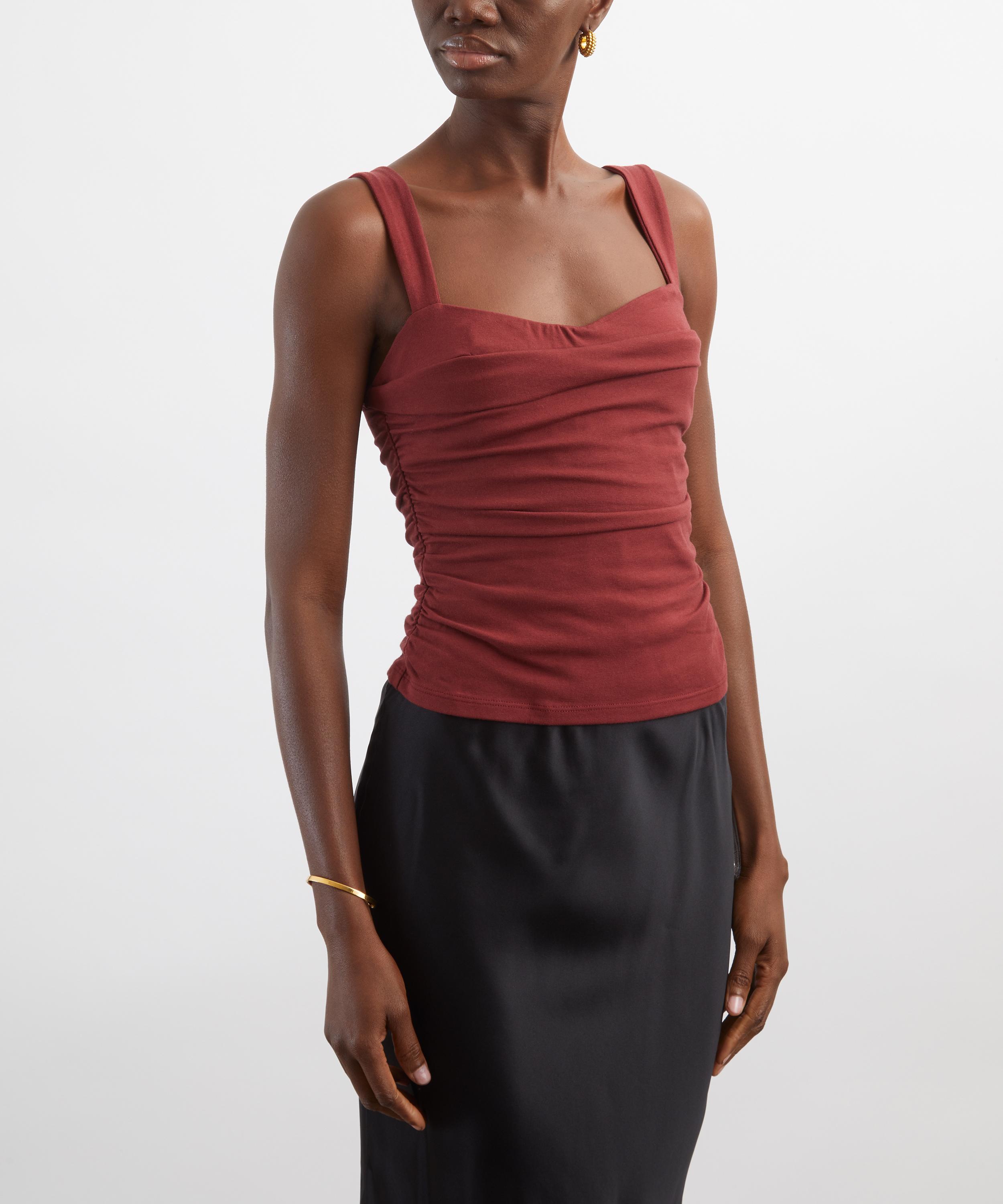 Reformation - Trish Chianti Knit Top image number 2