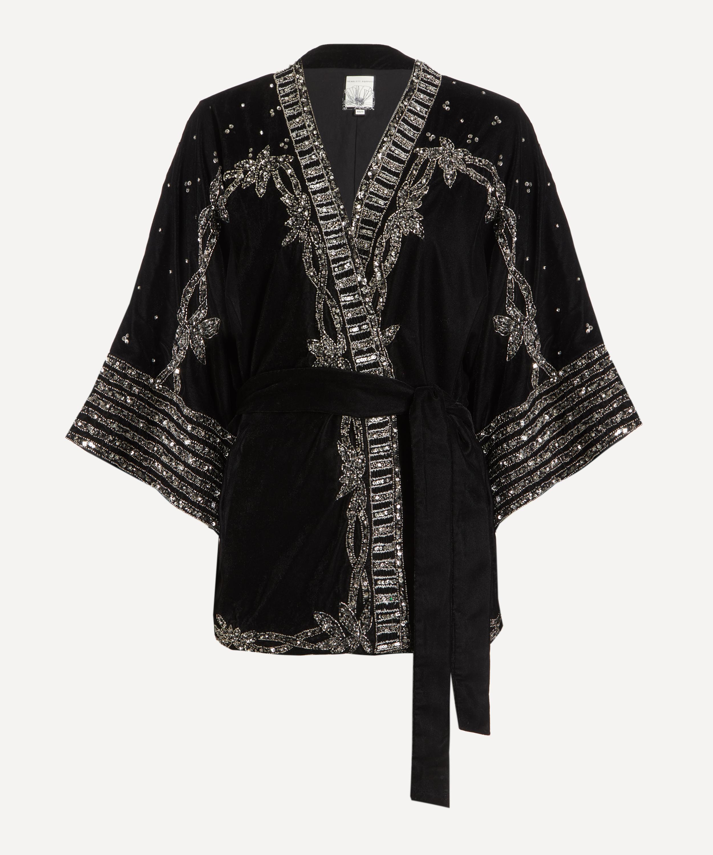 Scarlett Poppies - Starlight Velvet Kimono