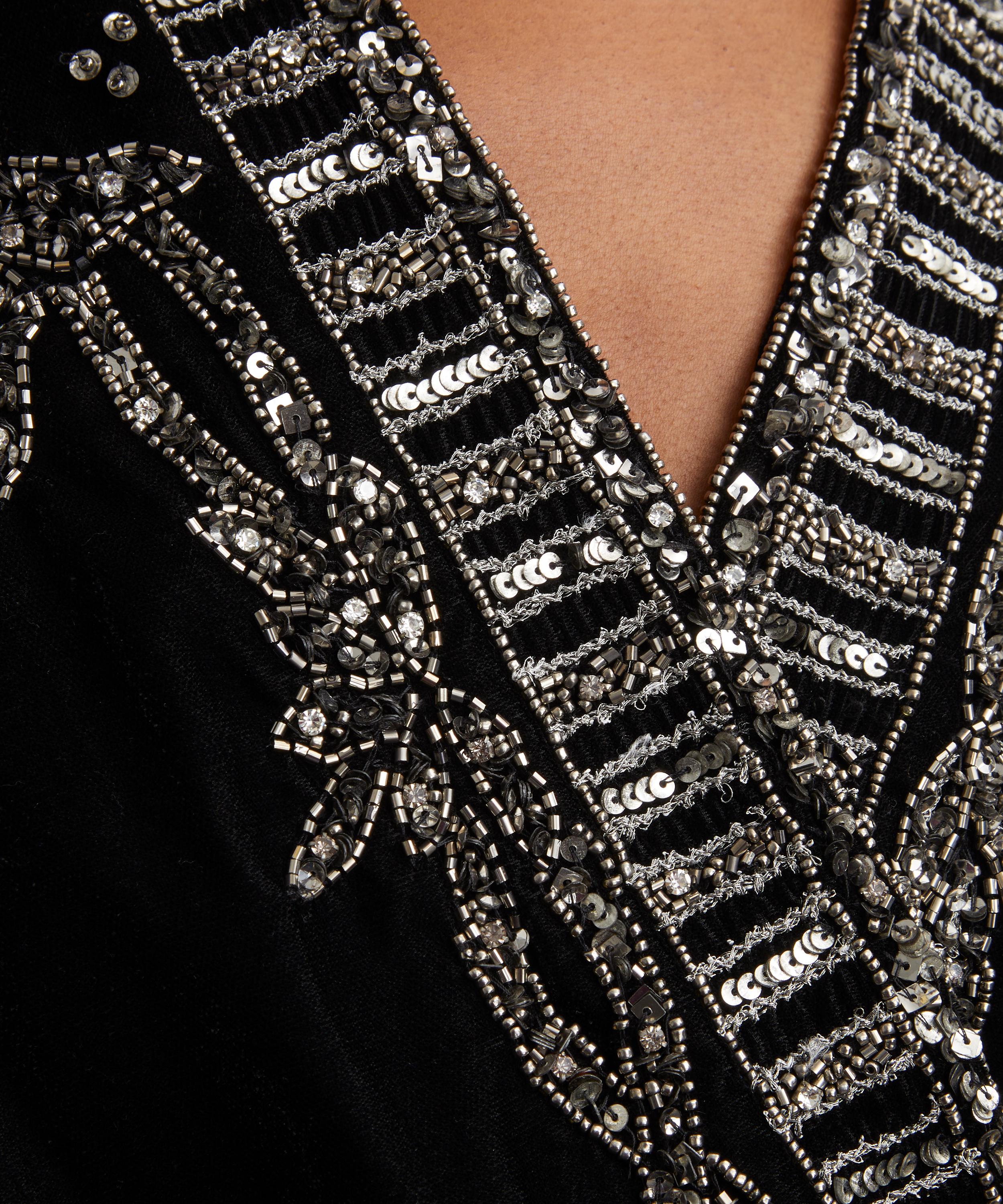 Scarlett Poppies - Starlight Velvet Kimono image number 4