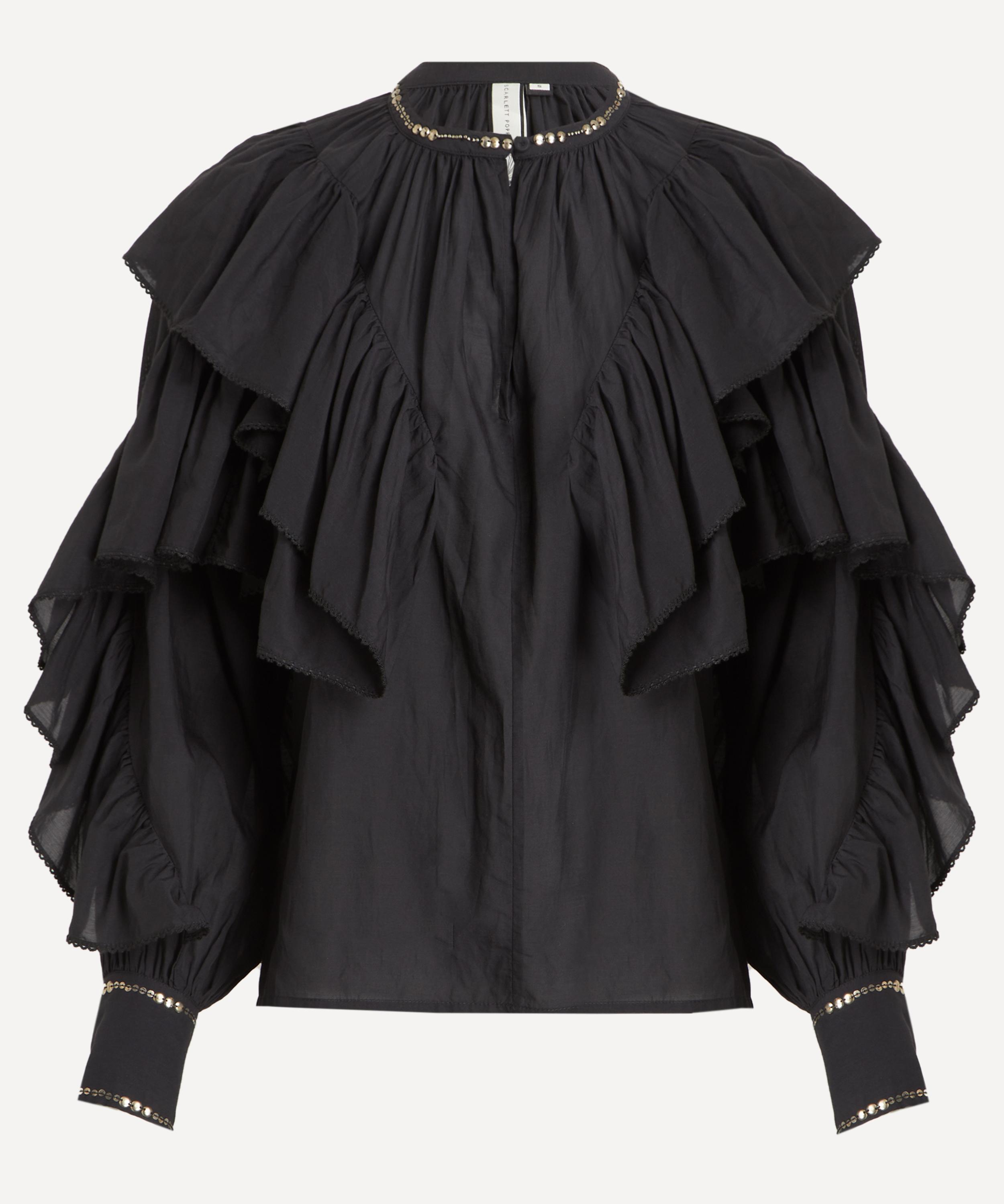 Scarlett Poppies - Selona Ruffle Blouse image number 0